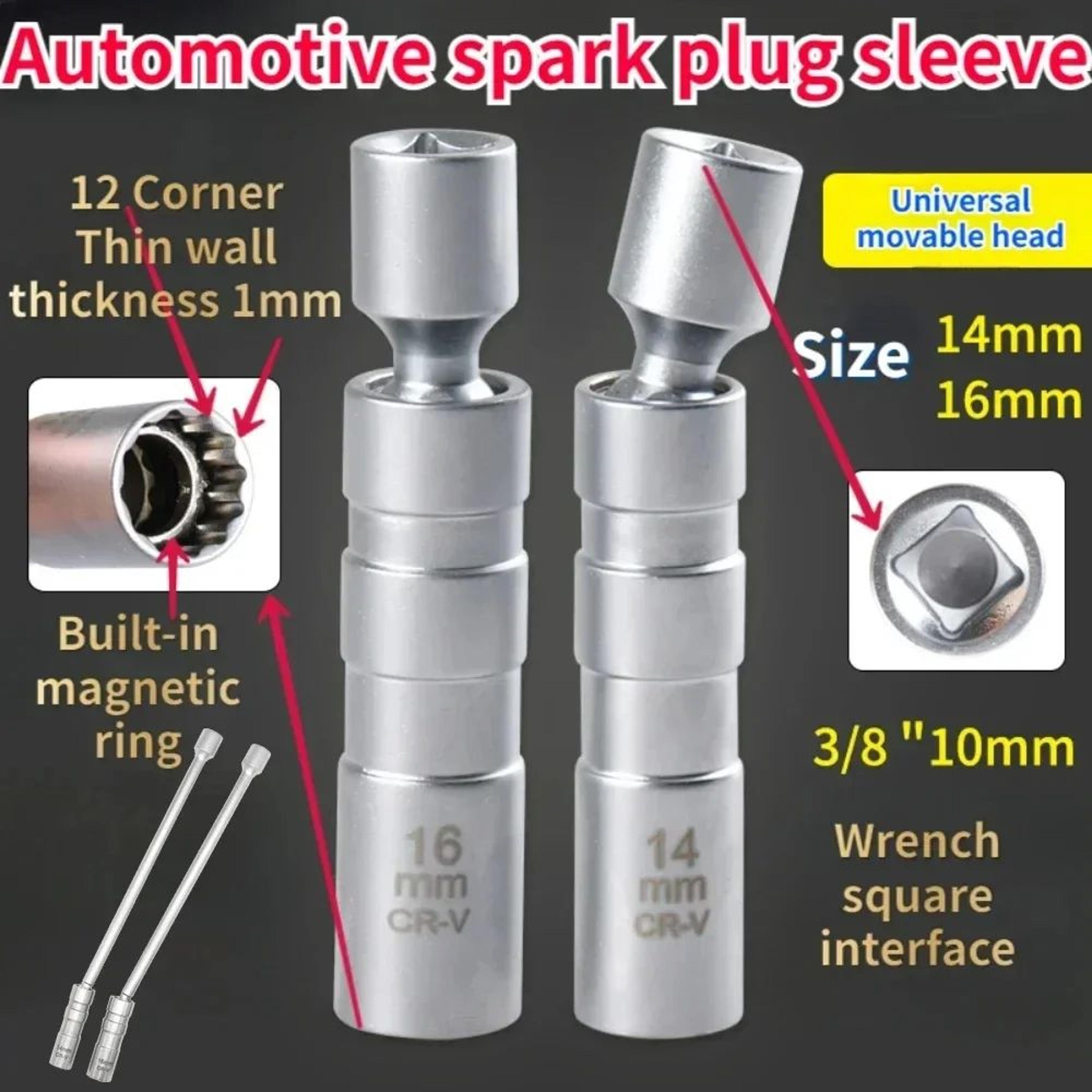 magnetic spark plug socket wrench set