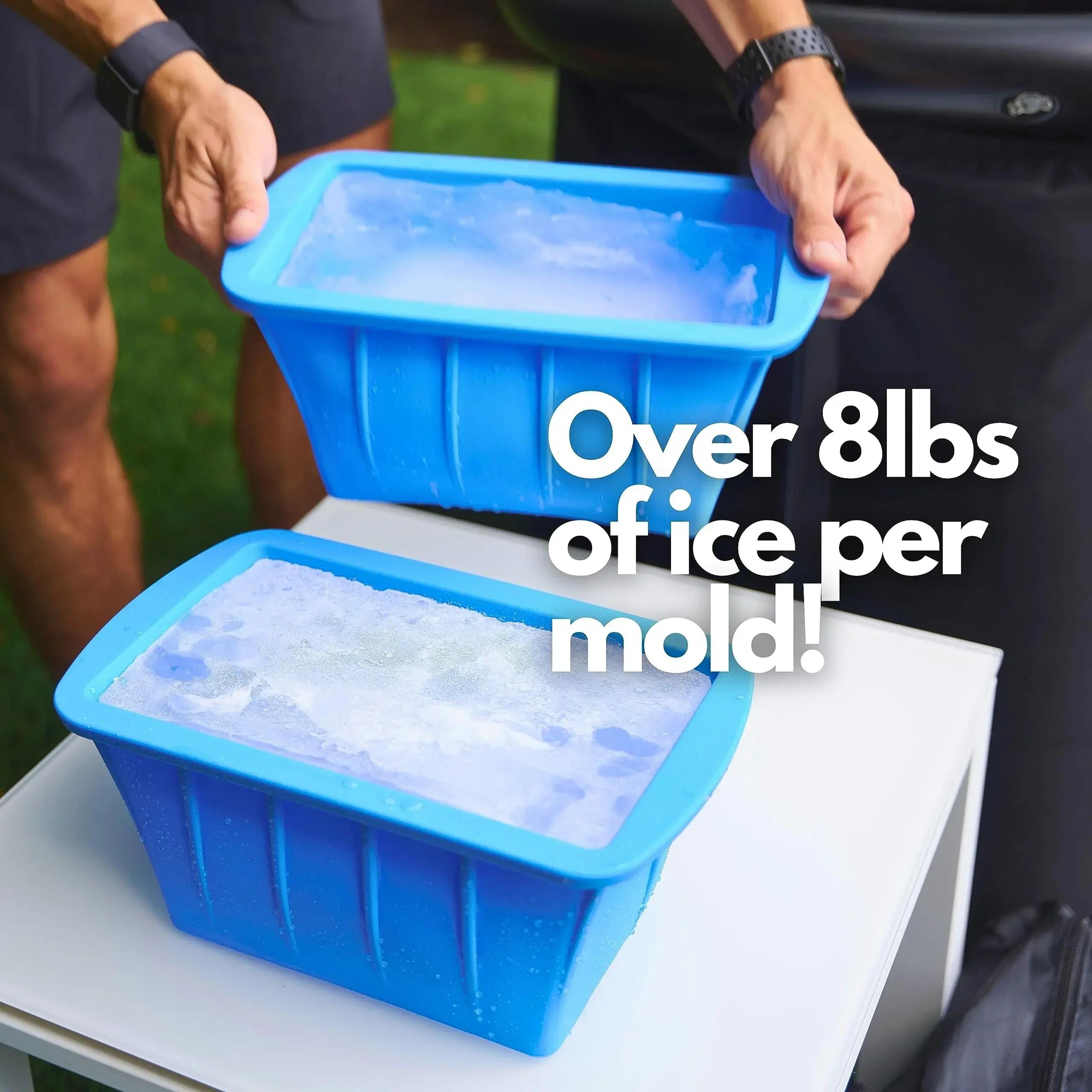 extra large silicone ice block mold
