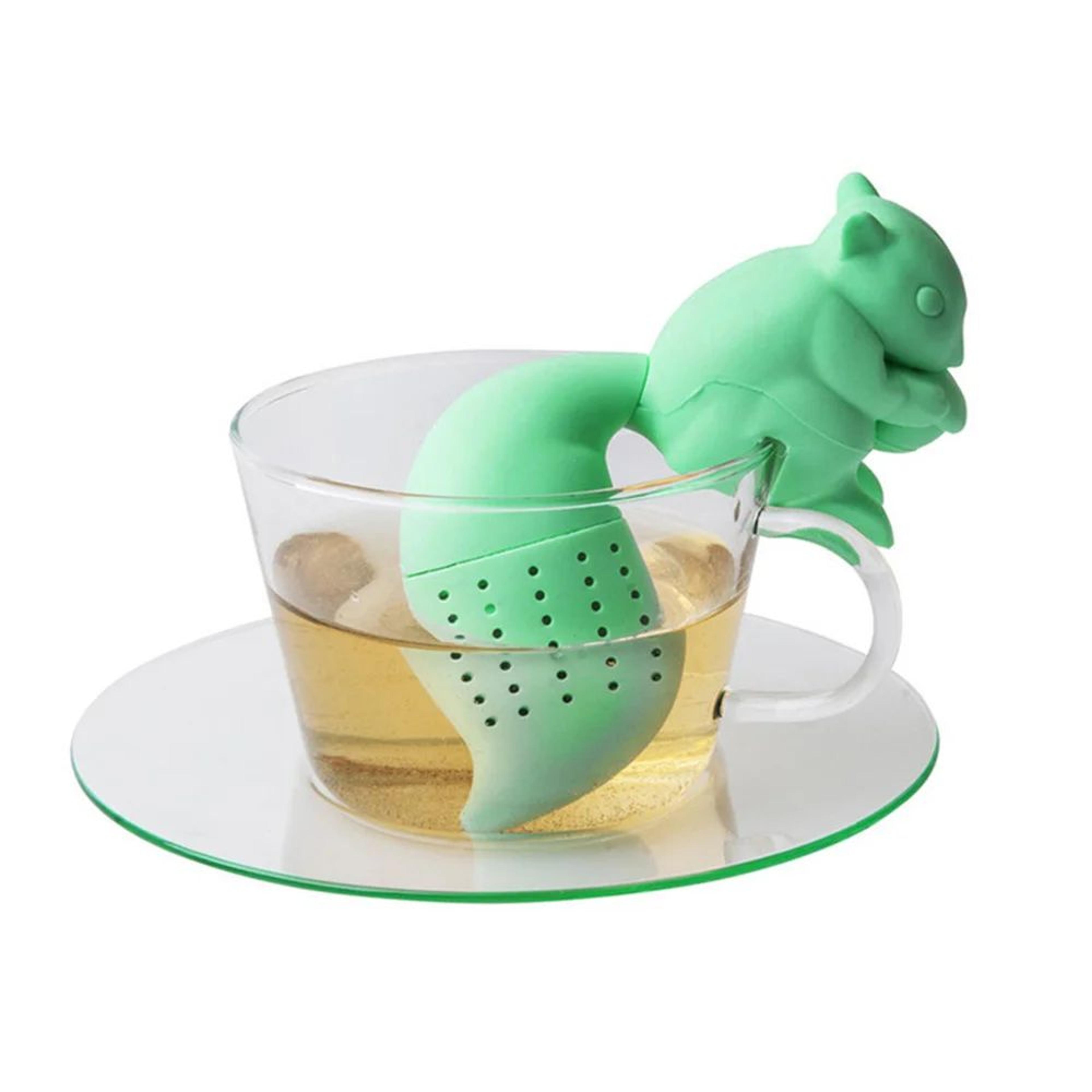 silicone squirrel tea infuser