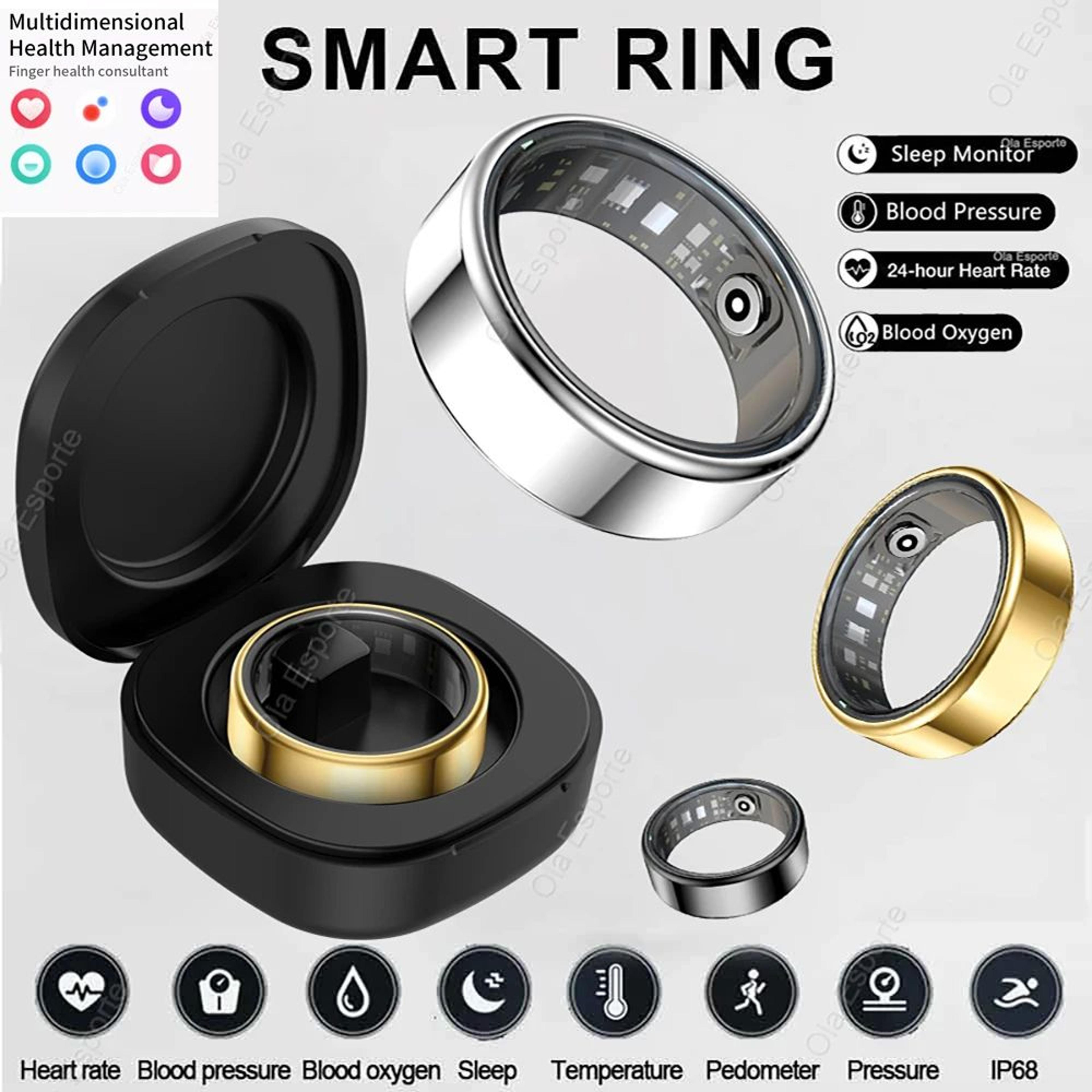 smart health fitness ring heart rate spo2 multi sport tracker