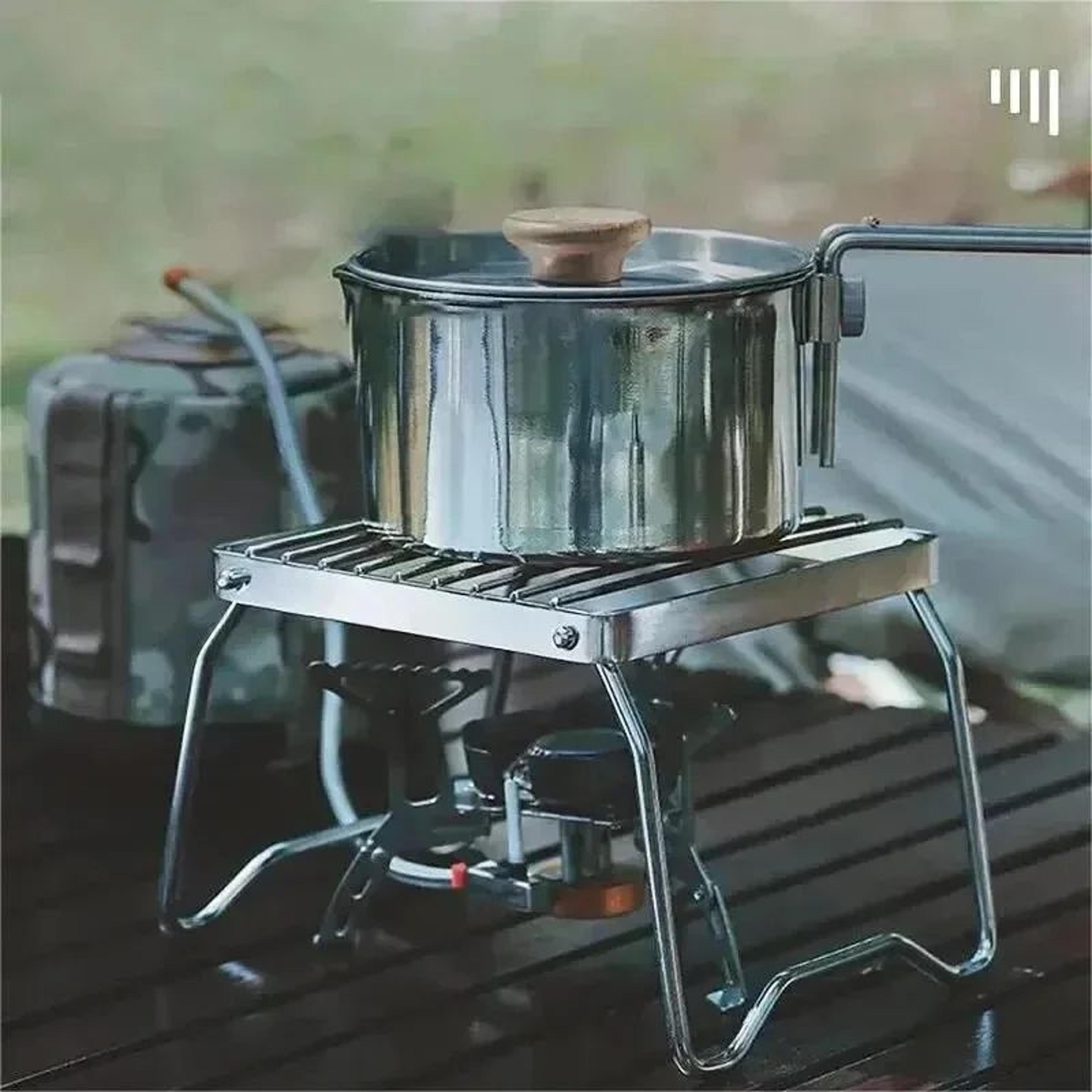 portable camping stove holder