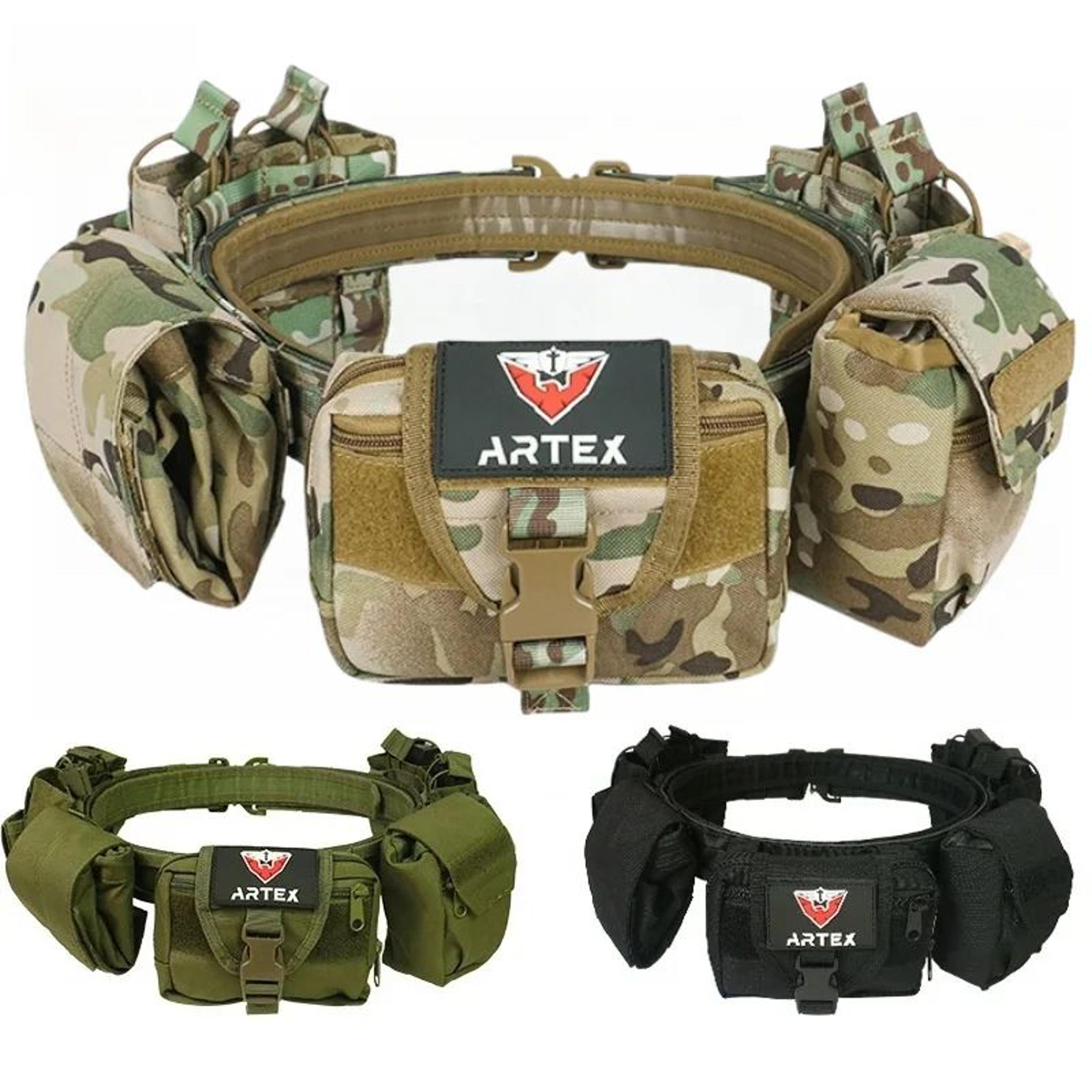 outdoor tactical battle duty belt set