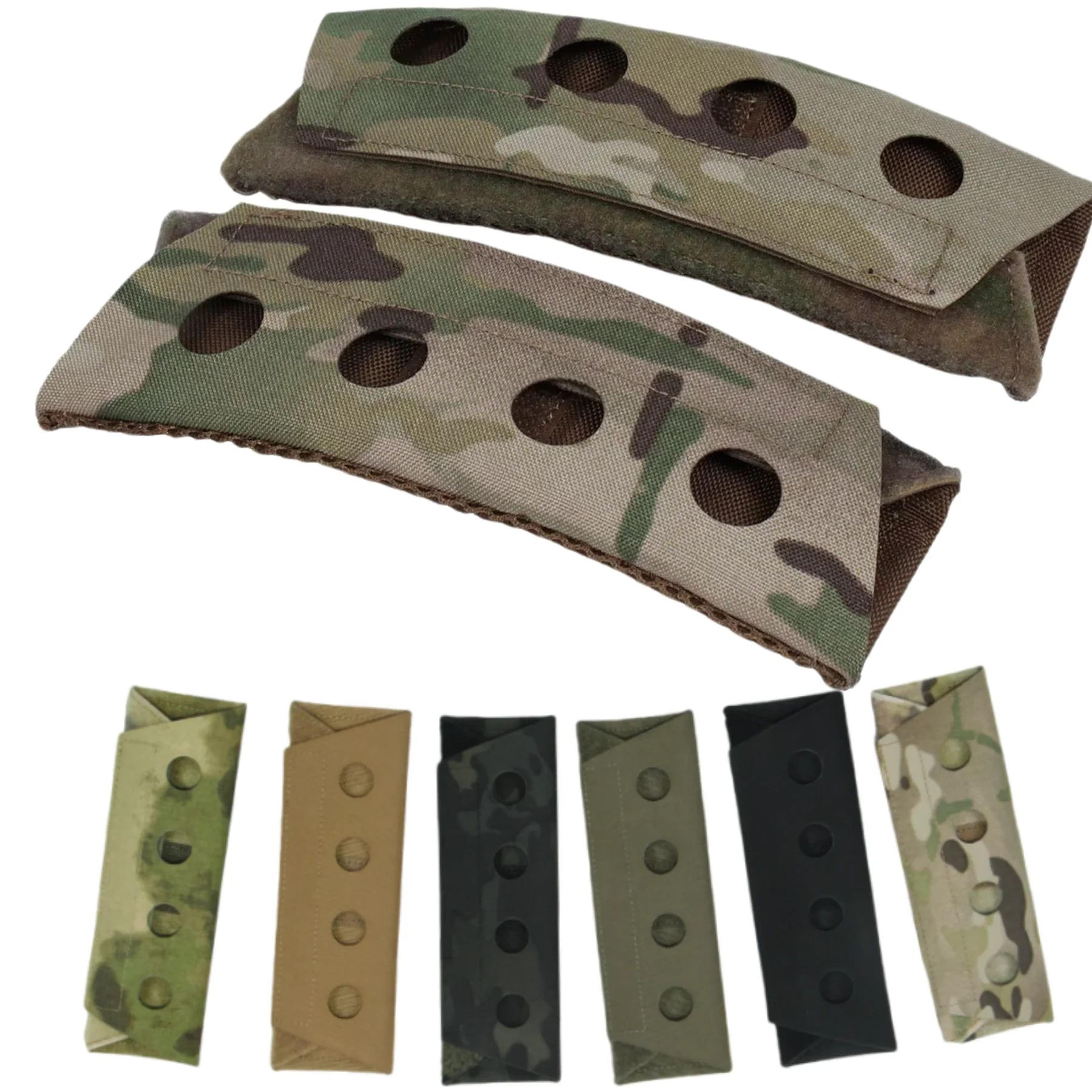 tactical plate carrier shoulder pad set