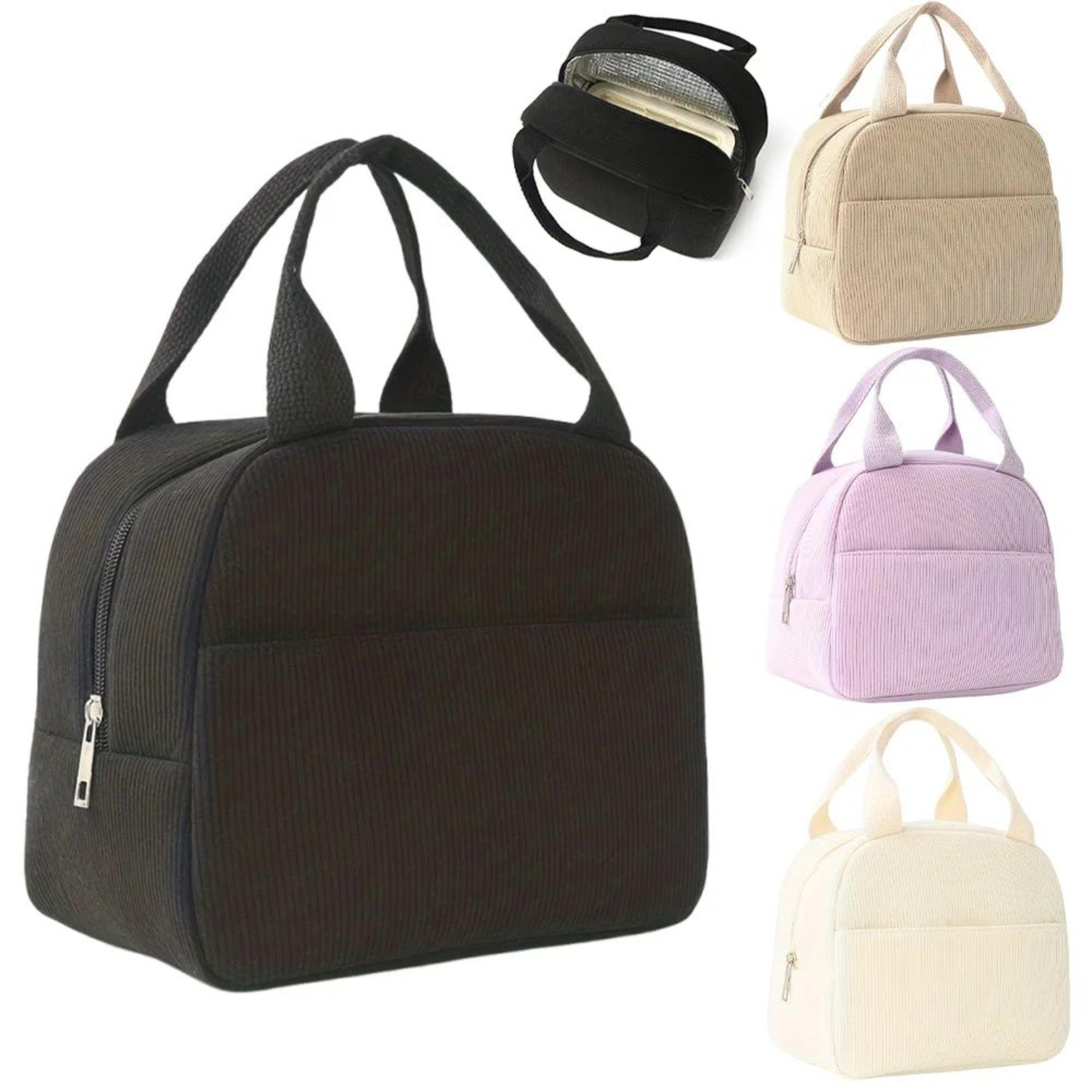 woolen insulated reusable lunch bag