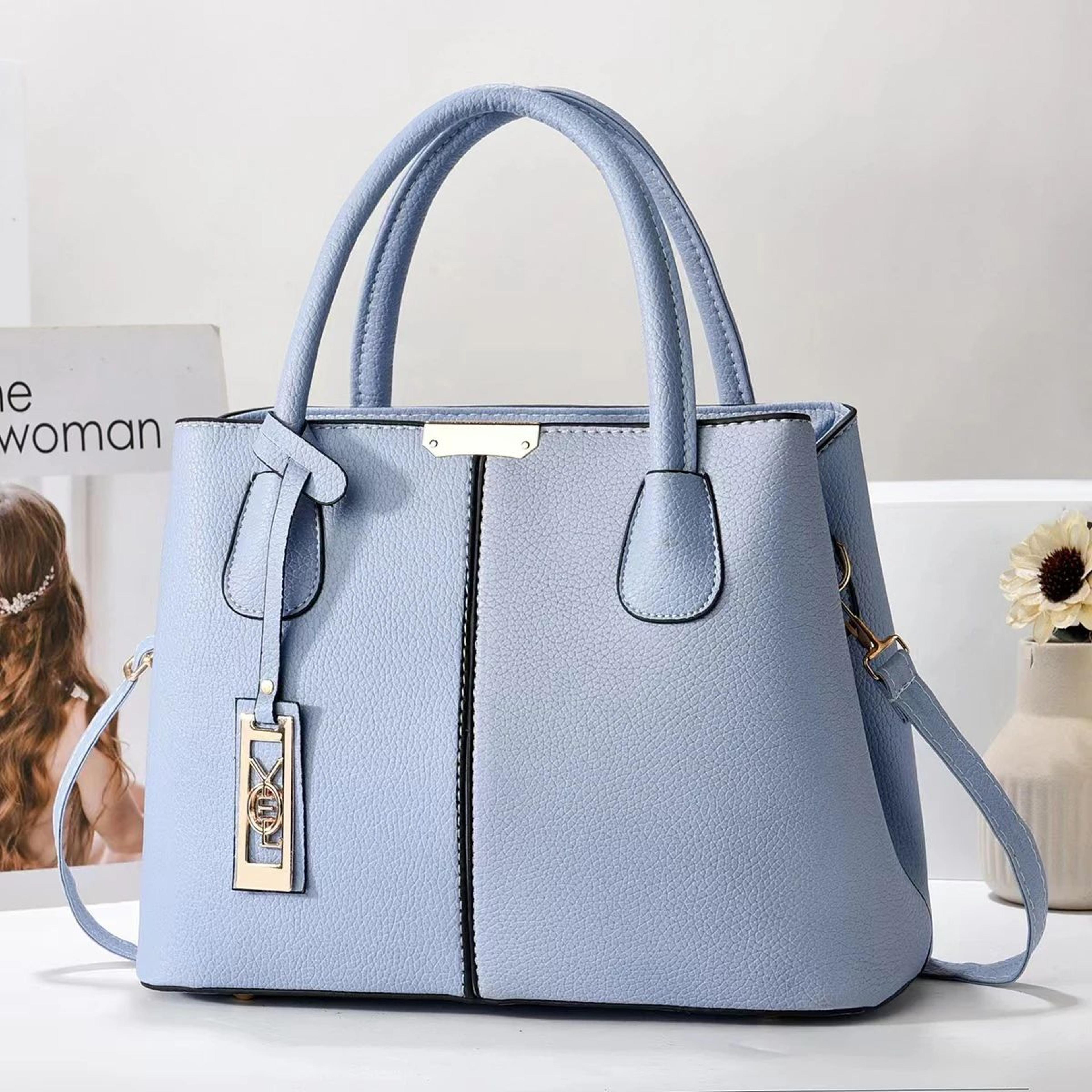 luxury style womens leather handbag