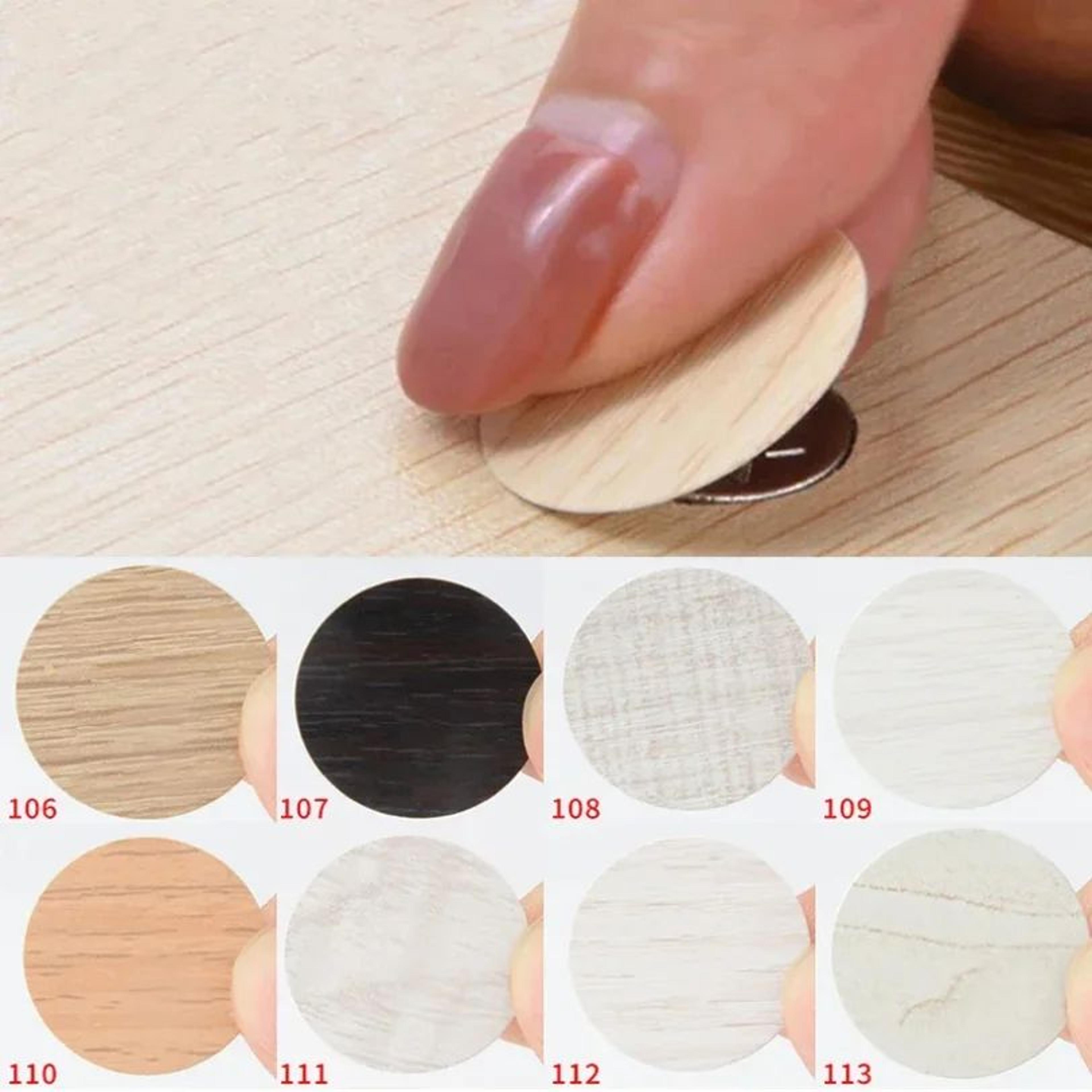 self adhesive furniture screw cover stickers