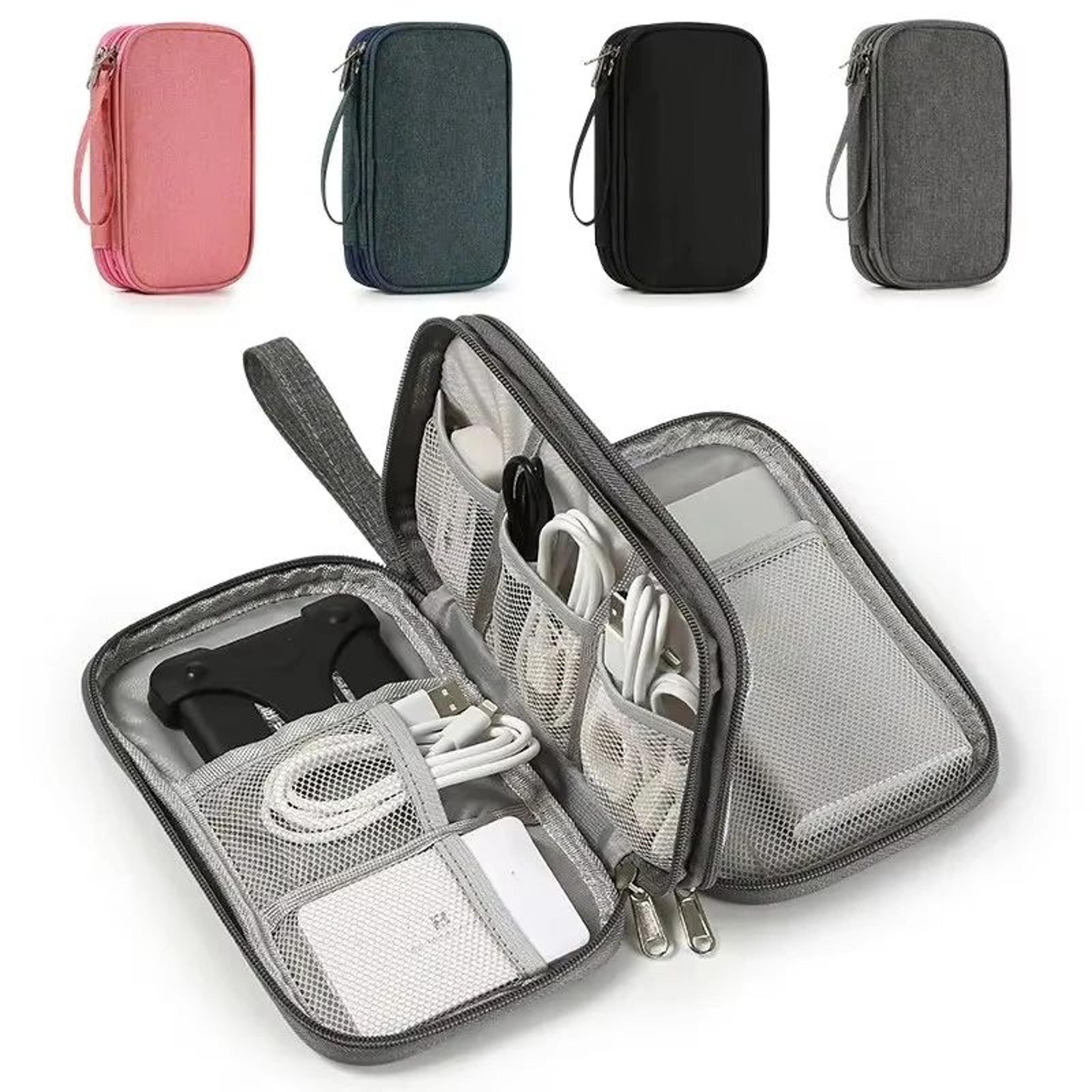 travel digital organizer bag for cables and accessories