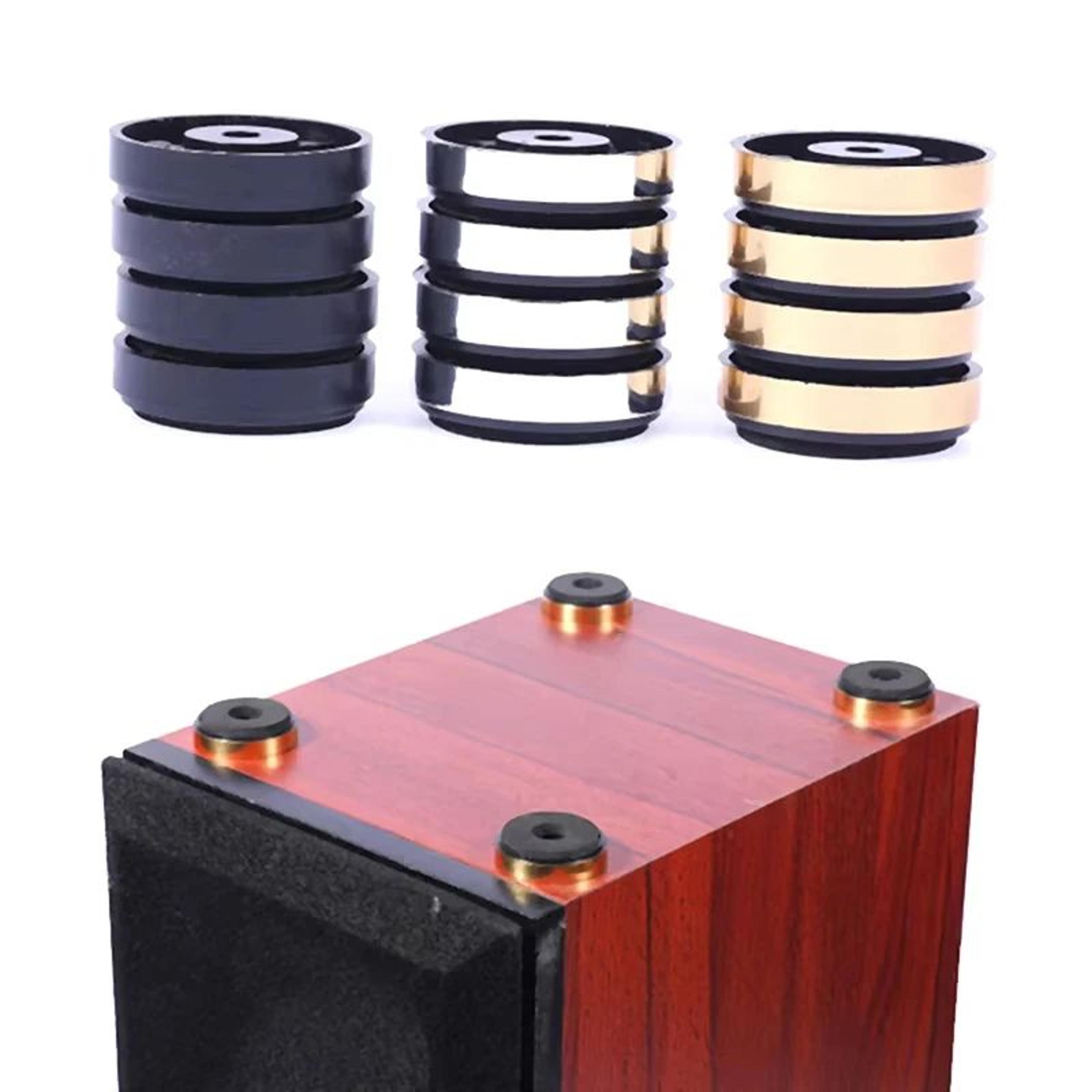 aluminum audio amplifier isolation feet