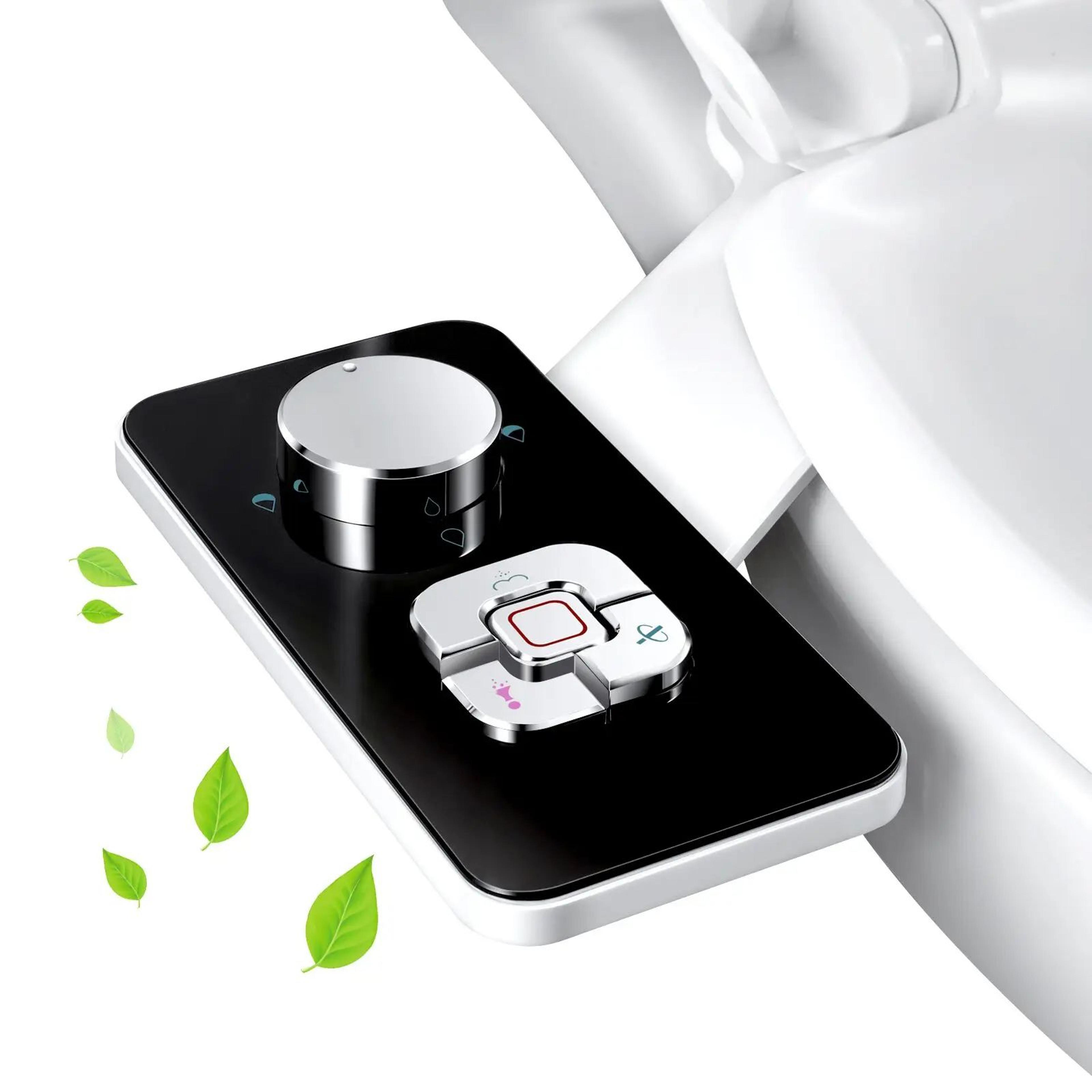 ultra-slim toilet bidet attachment