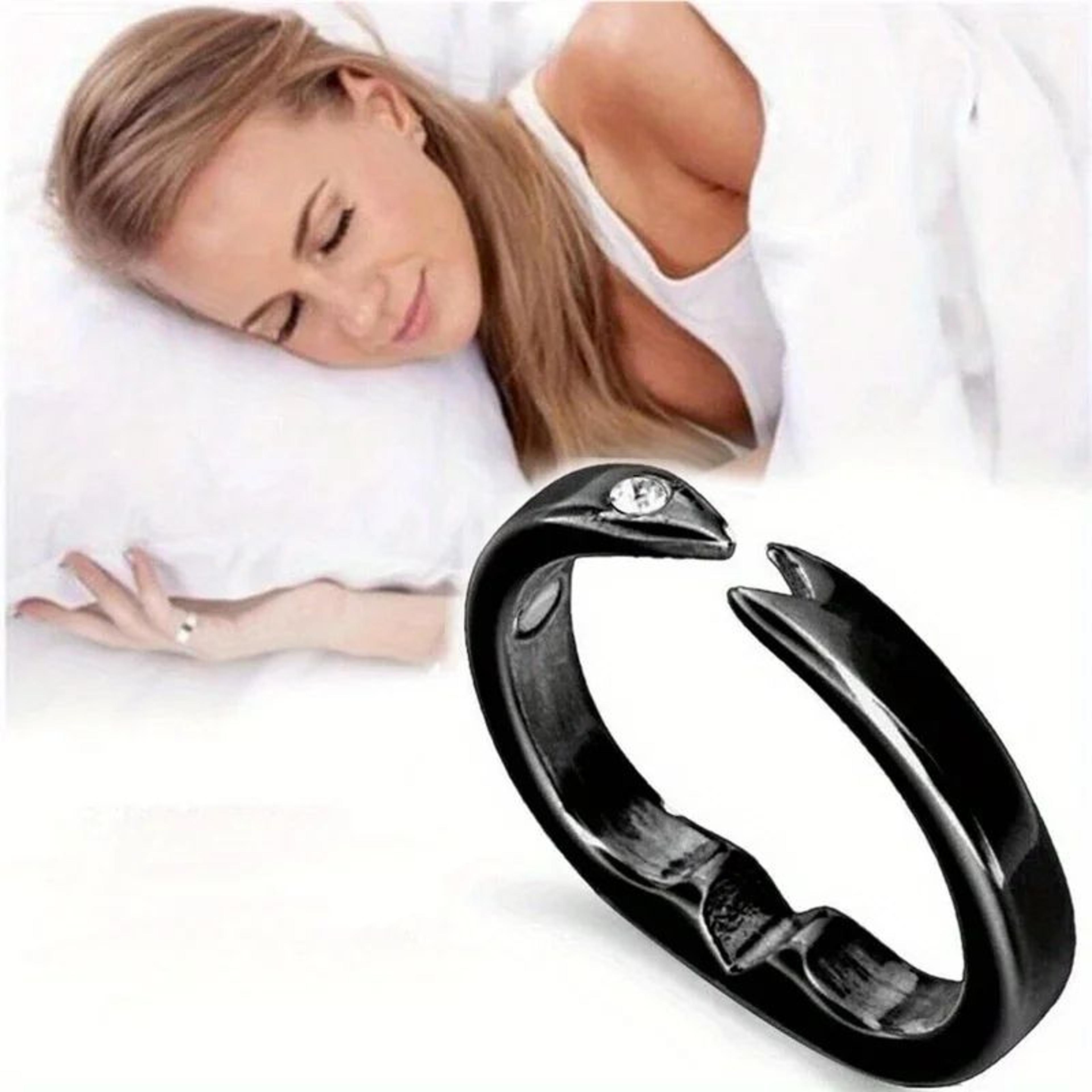 adjustable anti-snoring ring for better breathing