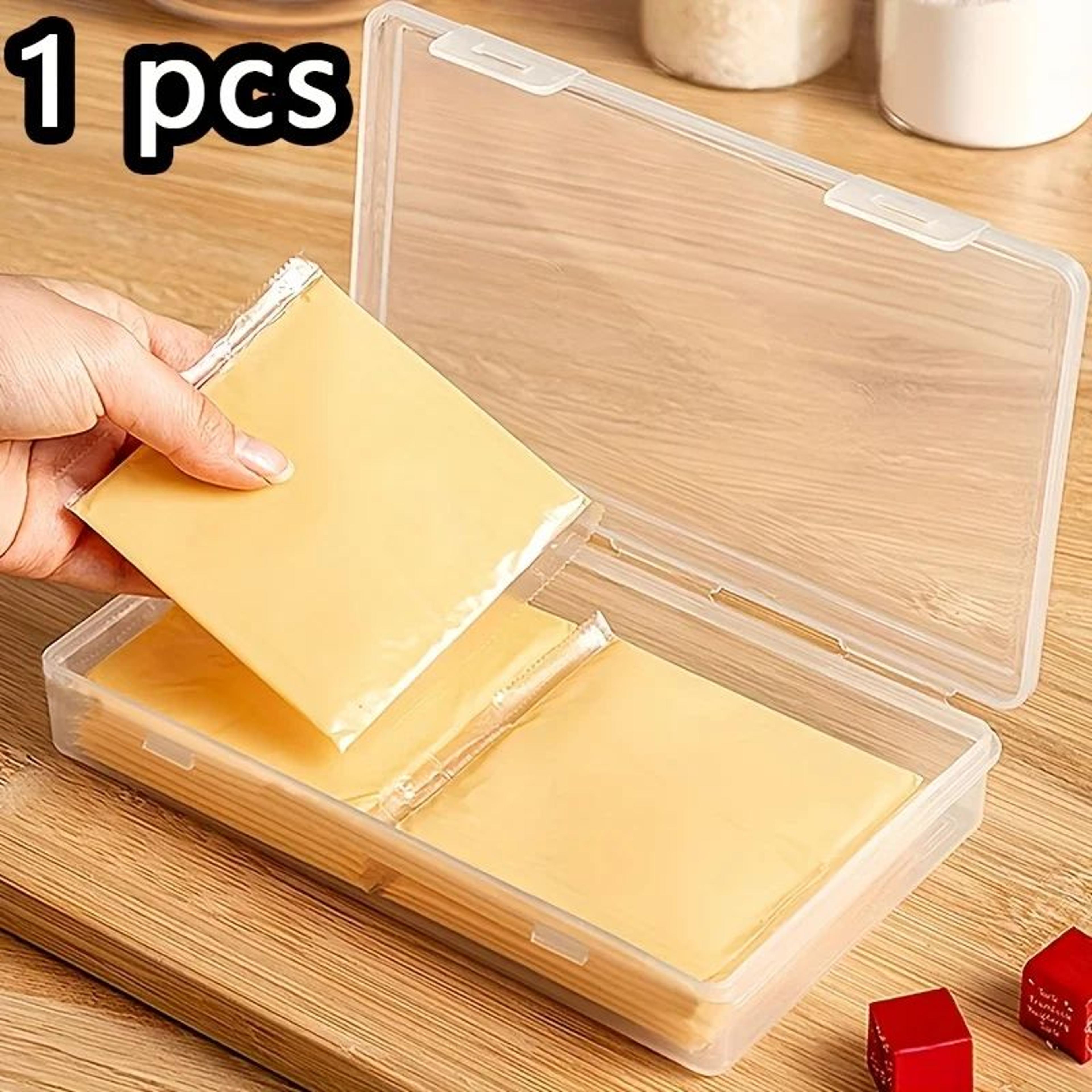 transparent cheese storage box