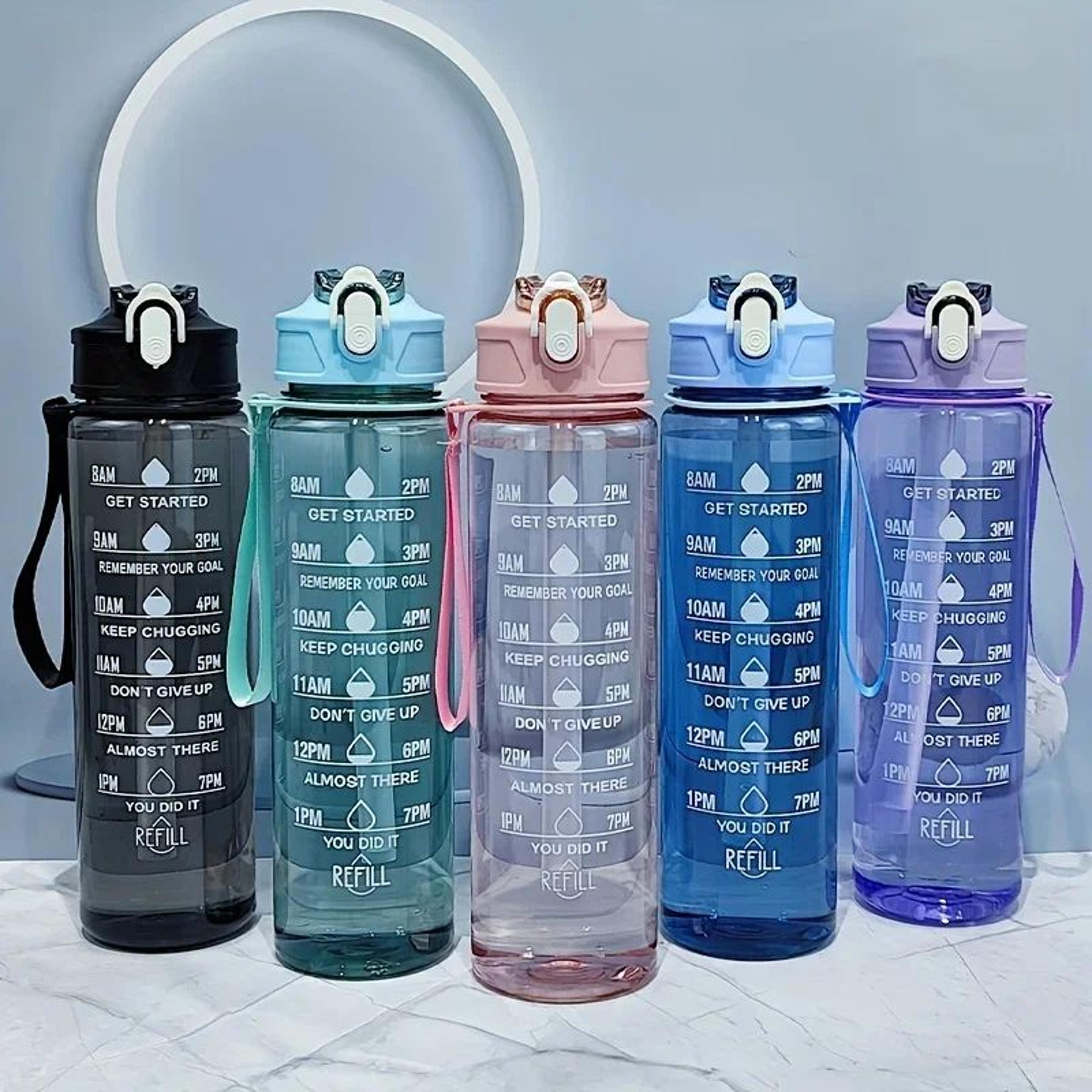 750ml time marker sports water bottle