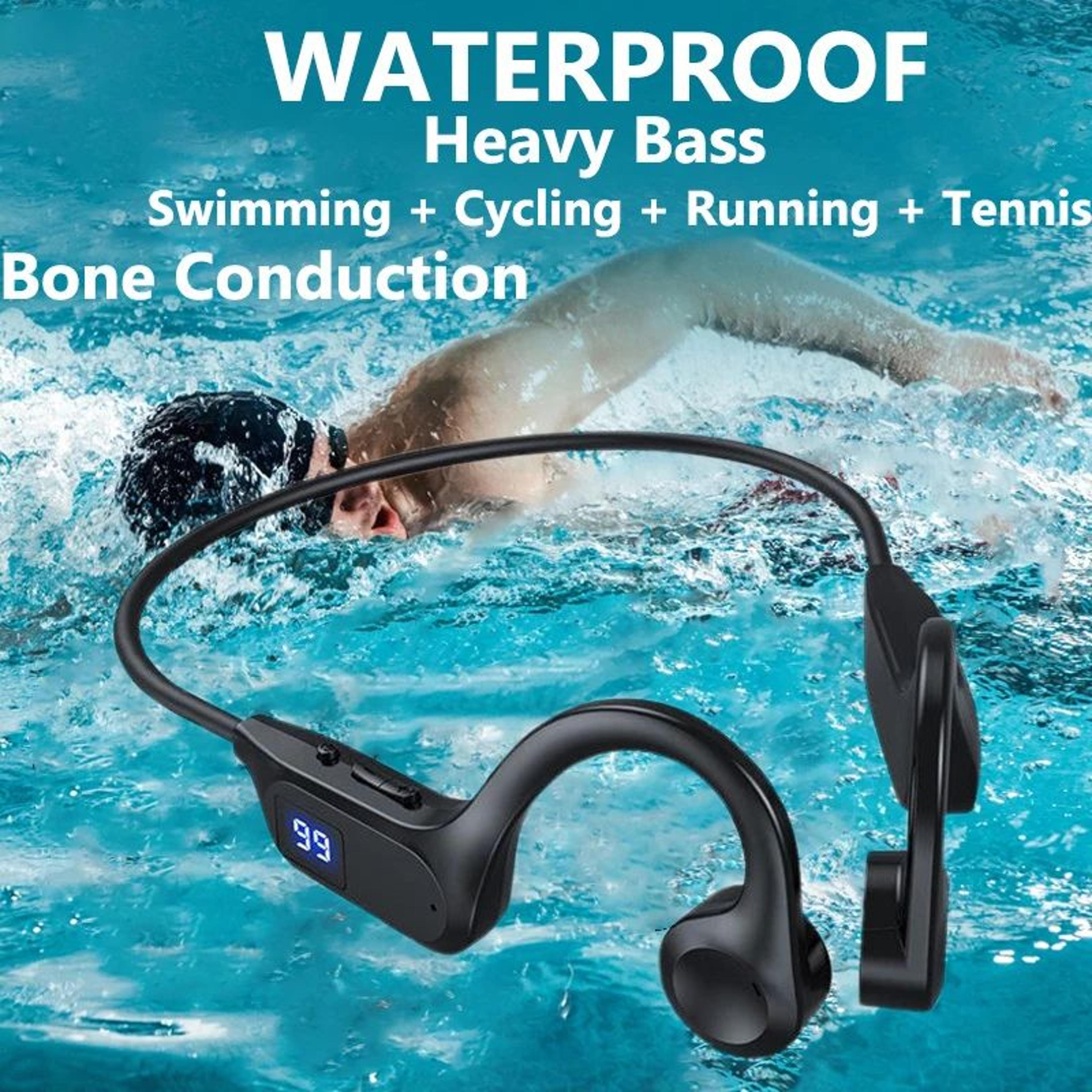 bone conduction wireless sport earphones