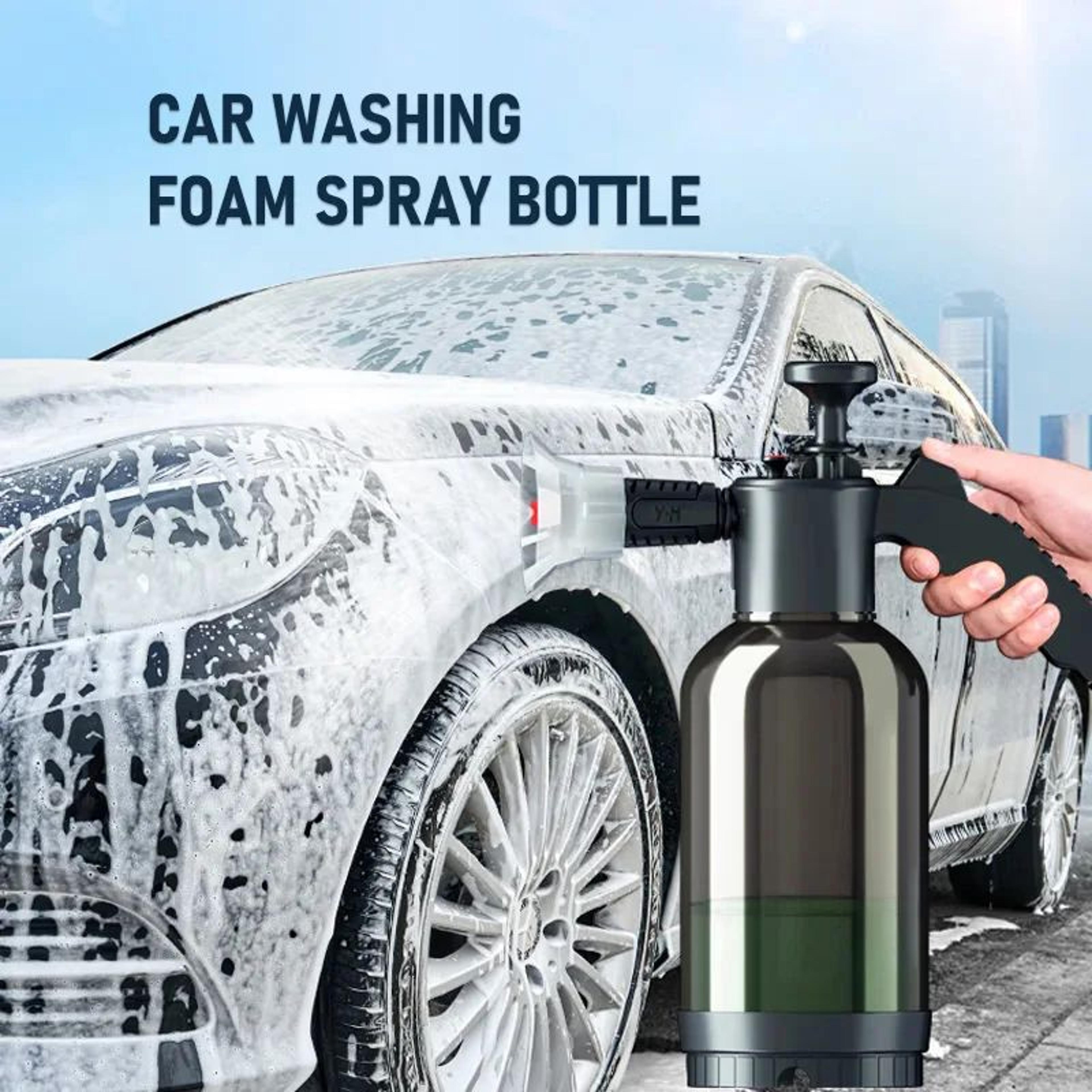 2l hand pump foam sprayer bottle
