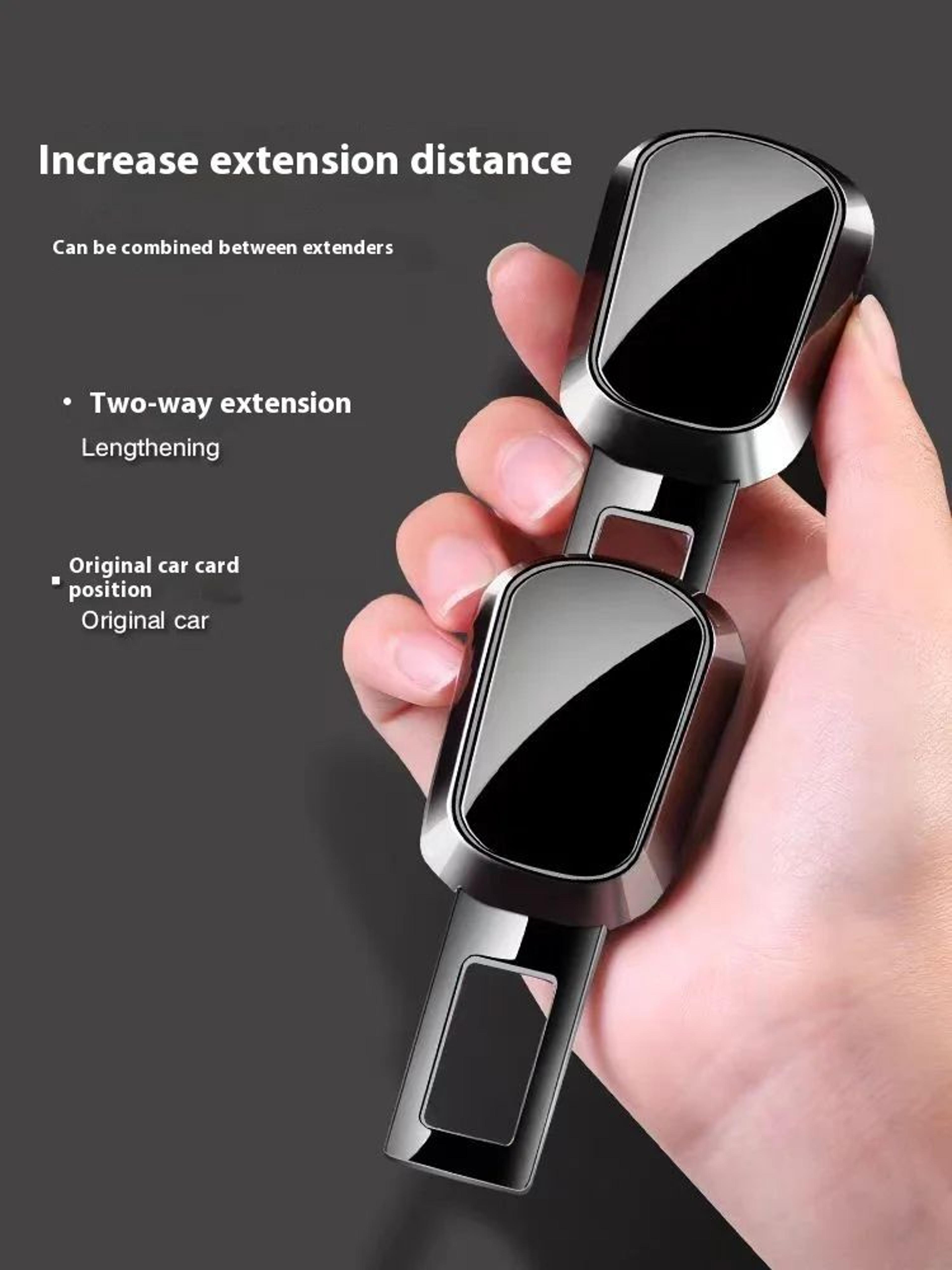 one button car seat belt buckle extender