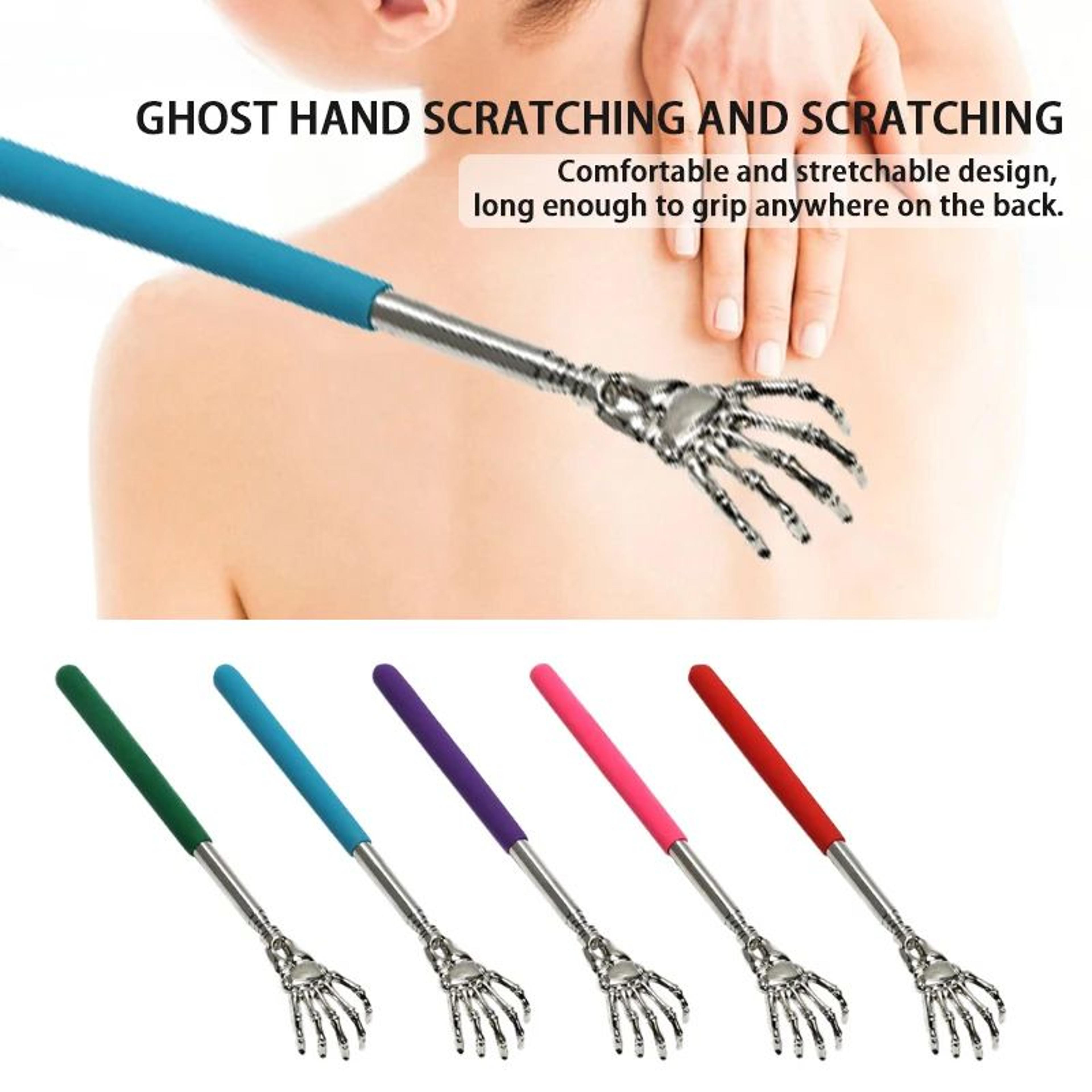 retractable stainless steel claw back massager