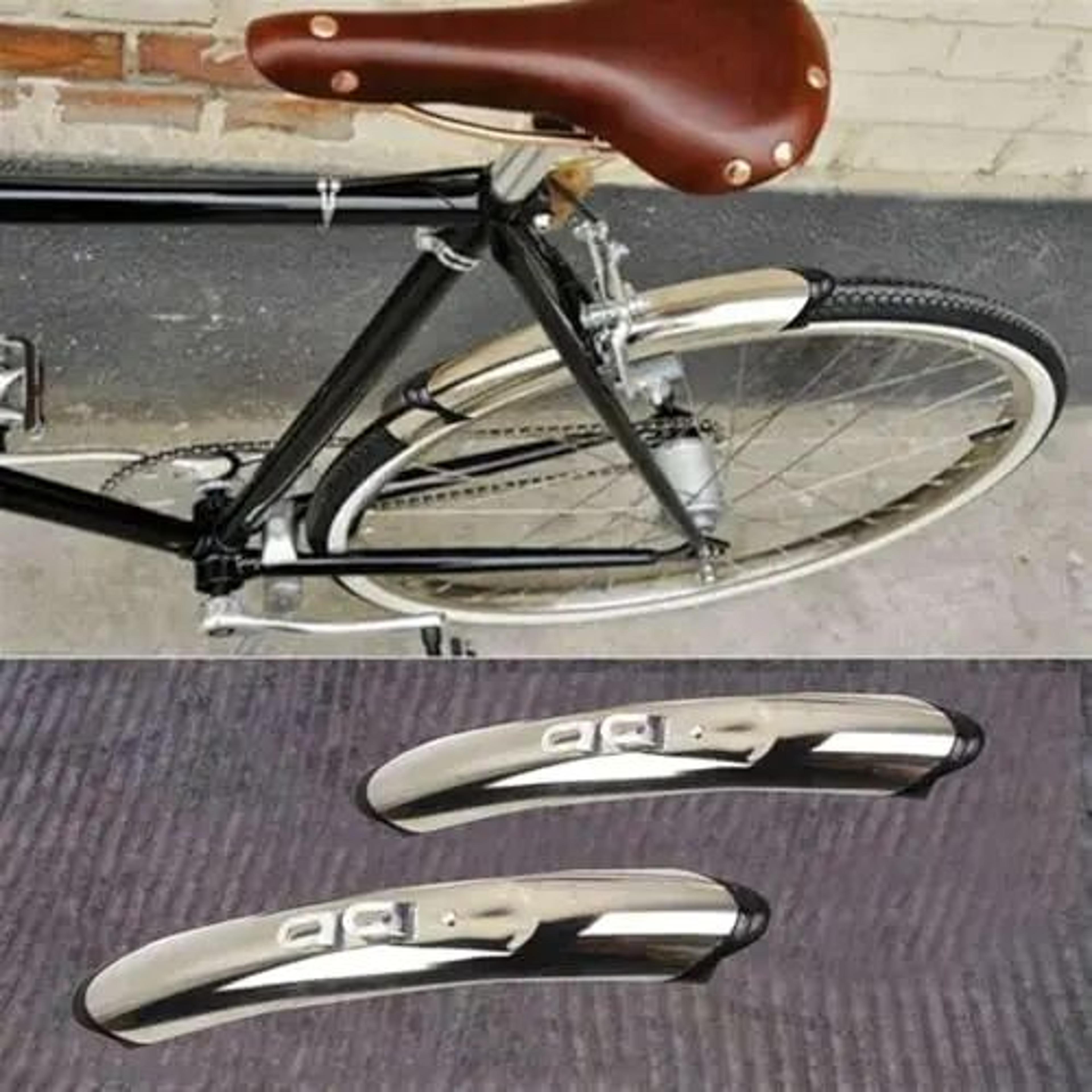 lightweight road bike mudguards