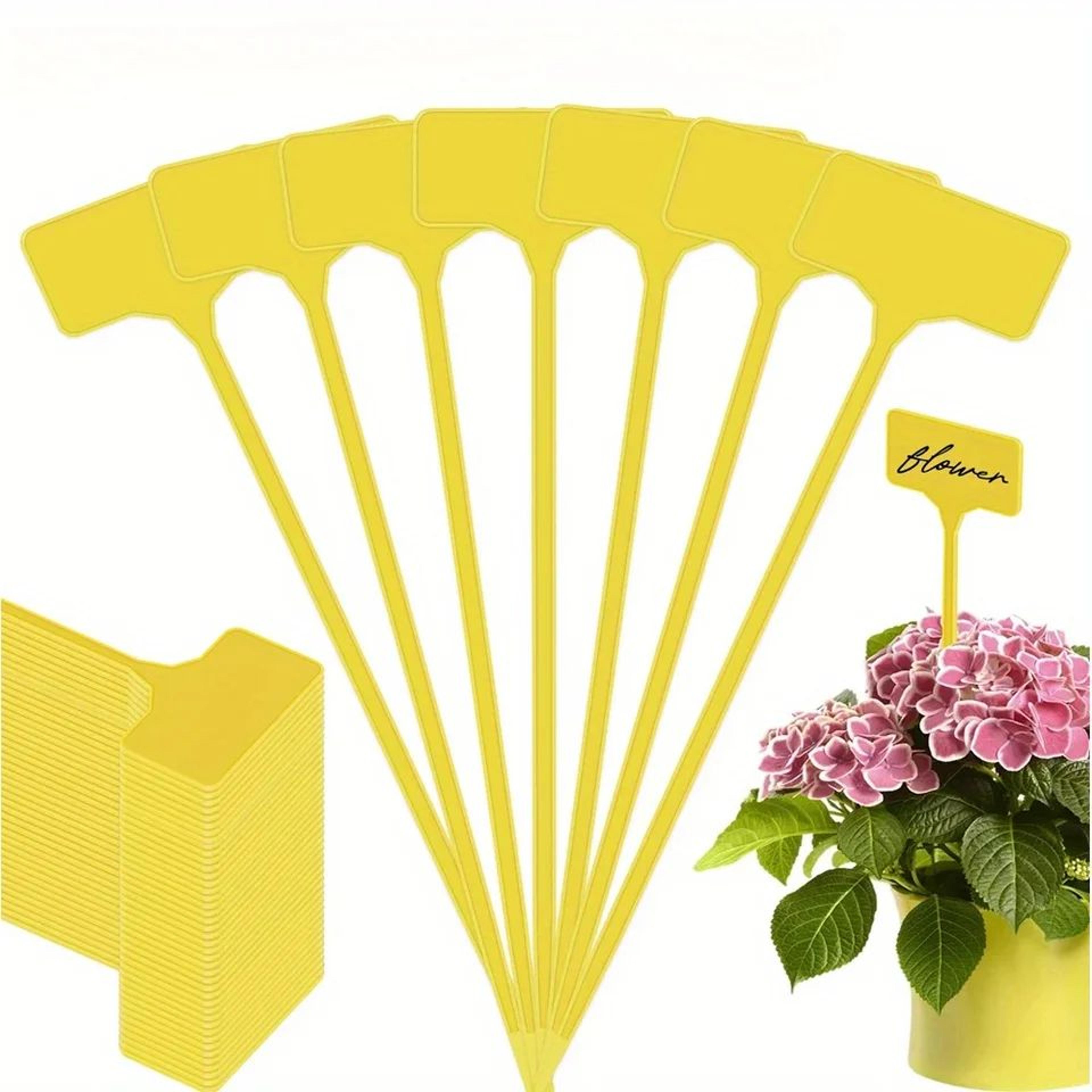 reusable t type garden plant labels
