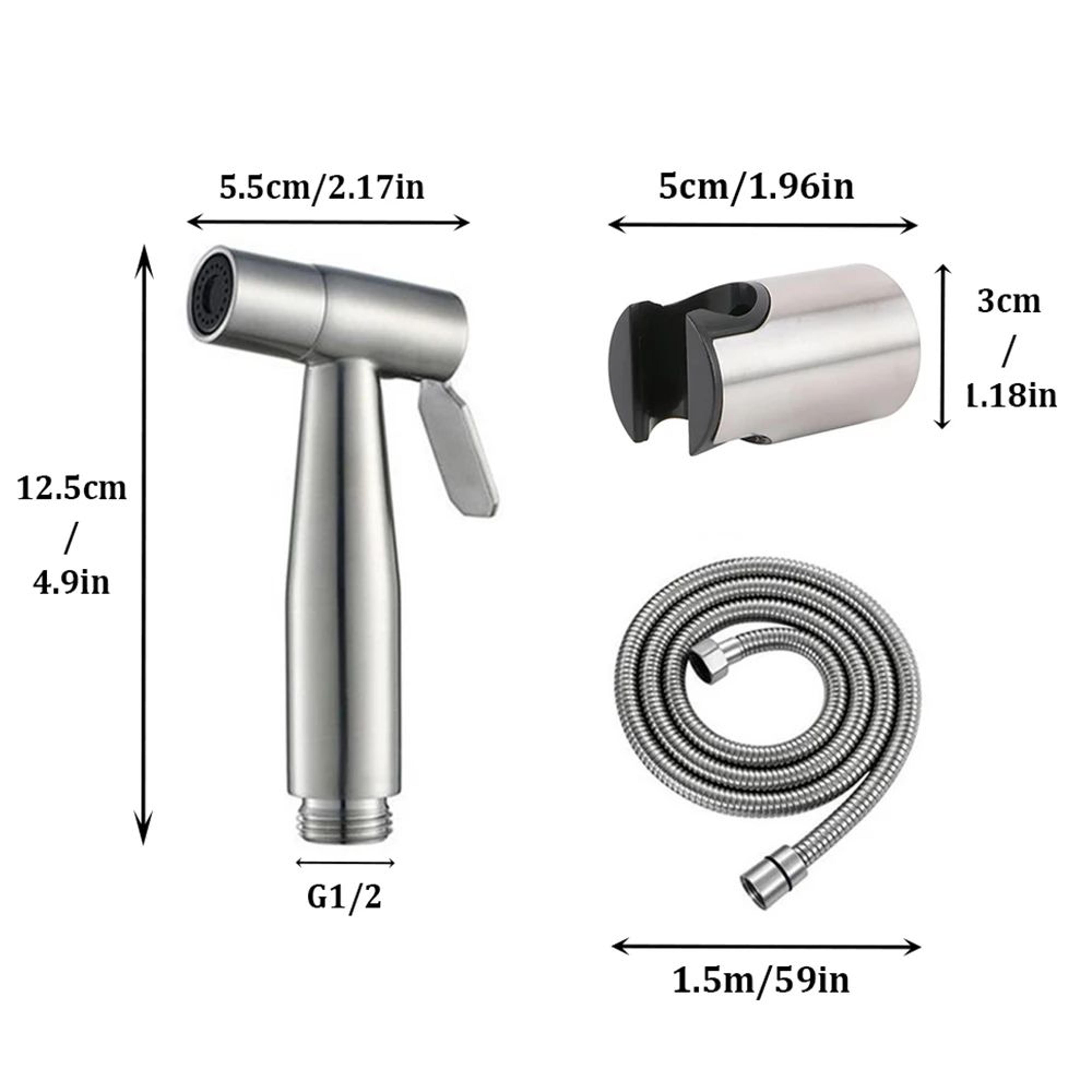 high pressure handheld bathroom spray gun