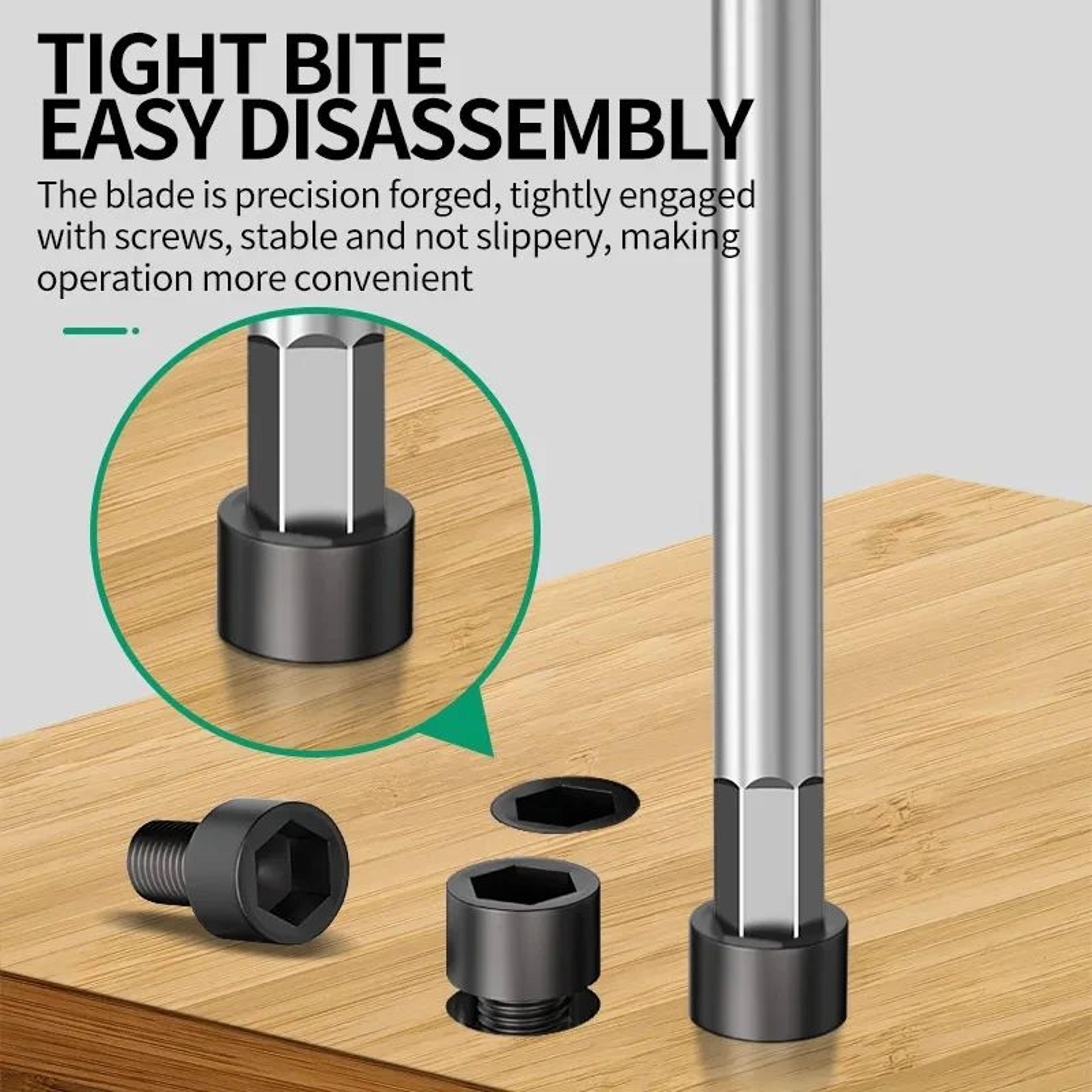 t-handle torx and hex wrench set