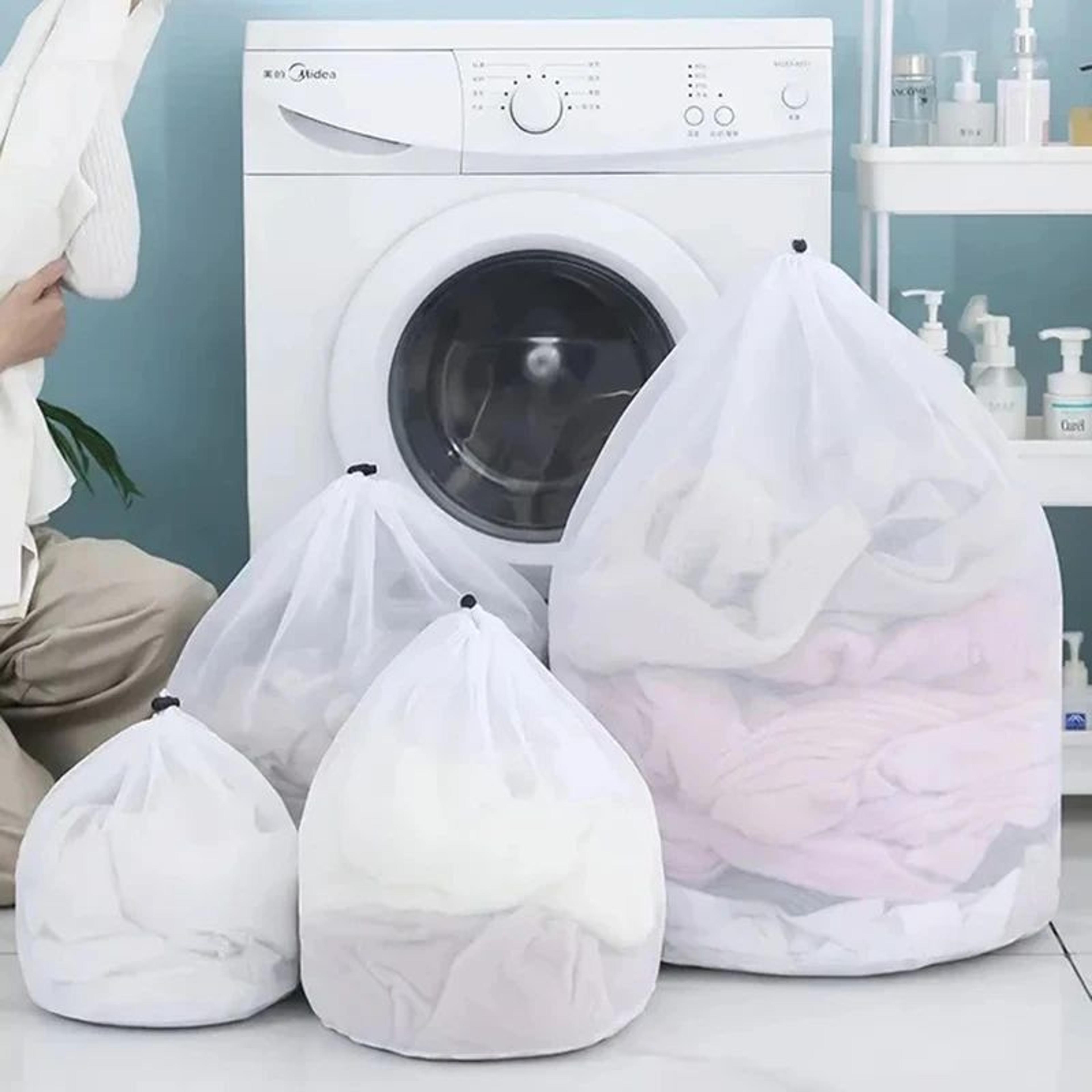 drawstring mesh laundry wash bag