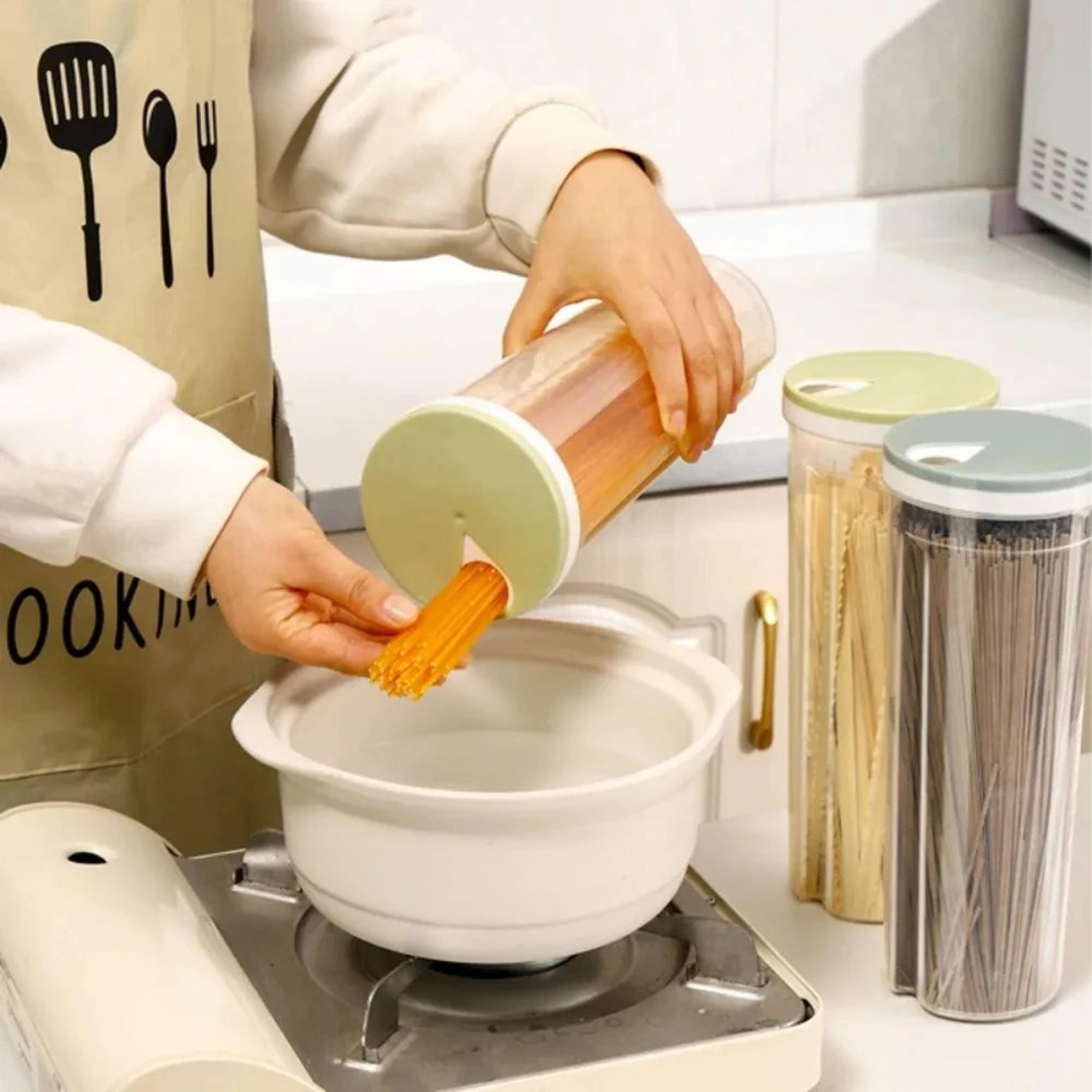 transparent airtight dry food storage container