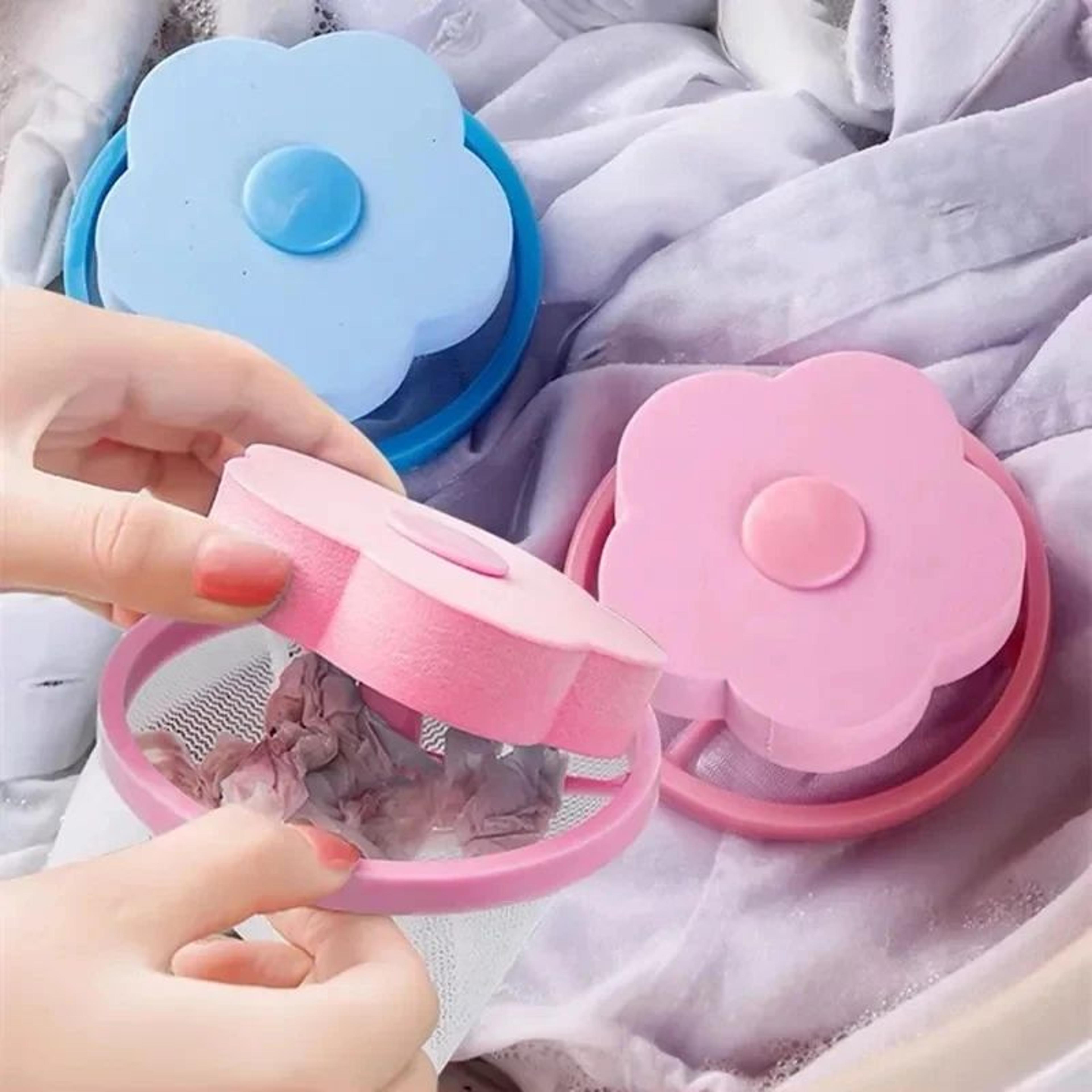 plum blossom laundry hair catcher