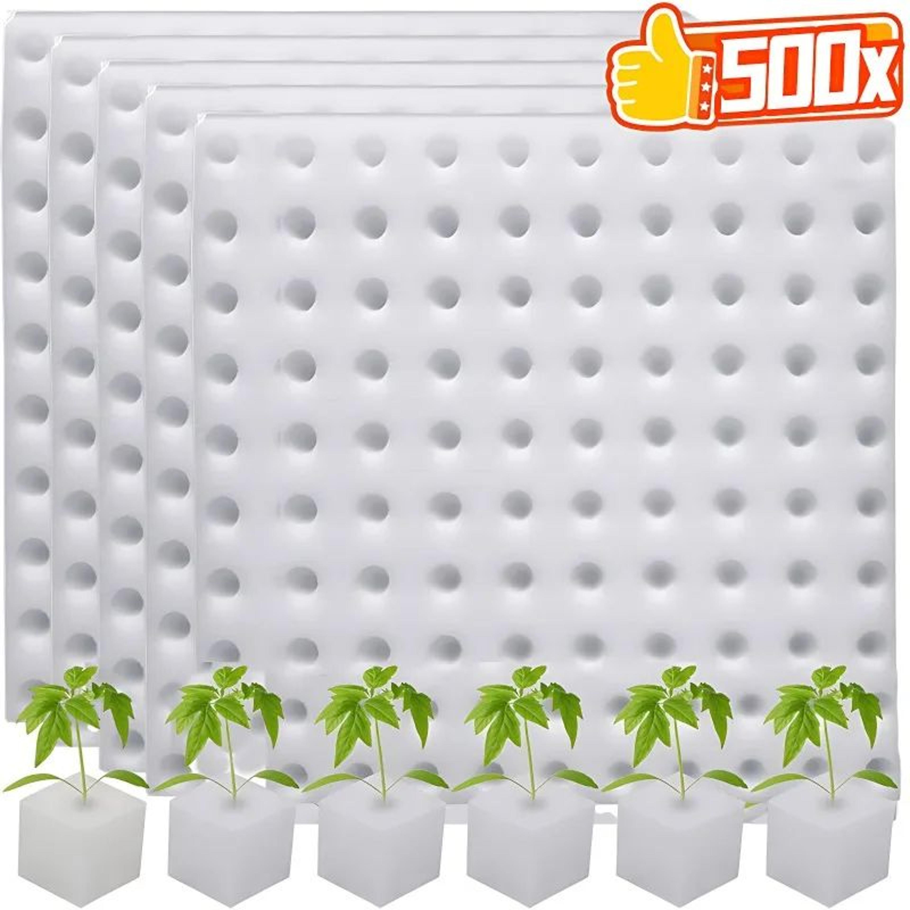 hydroponic plant growing sponge set