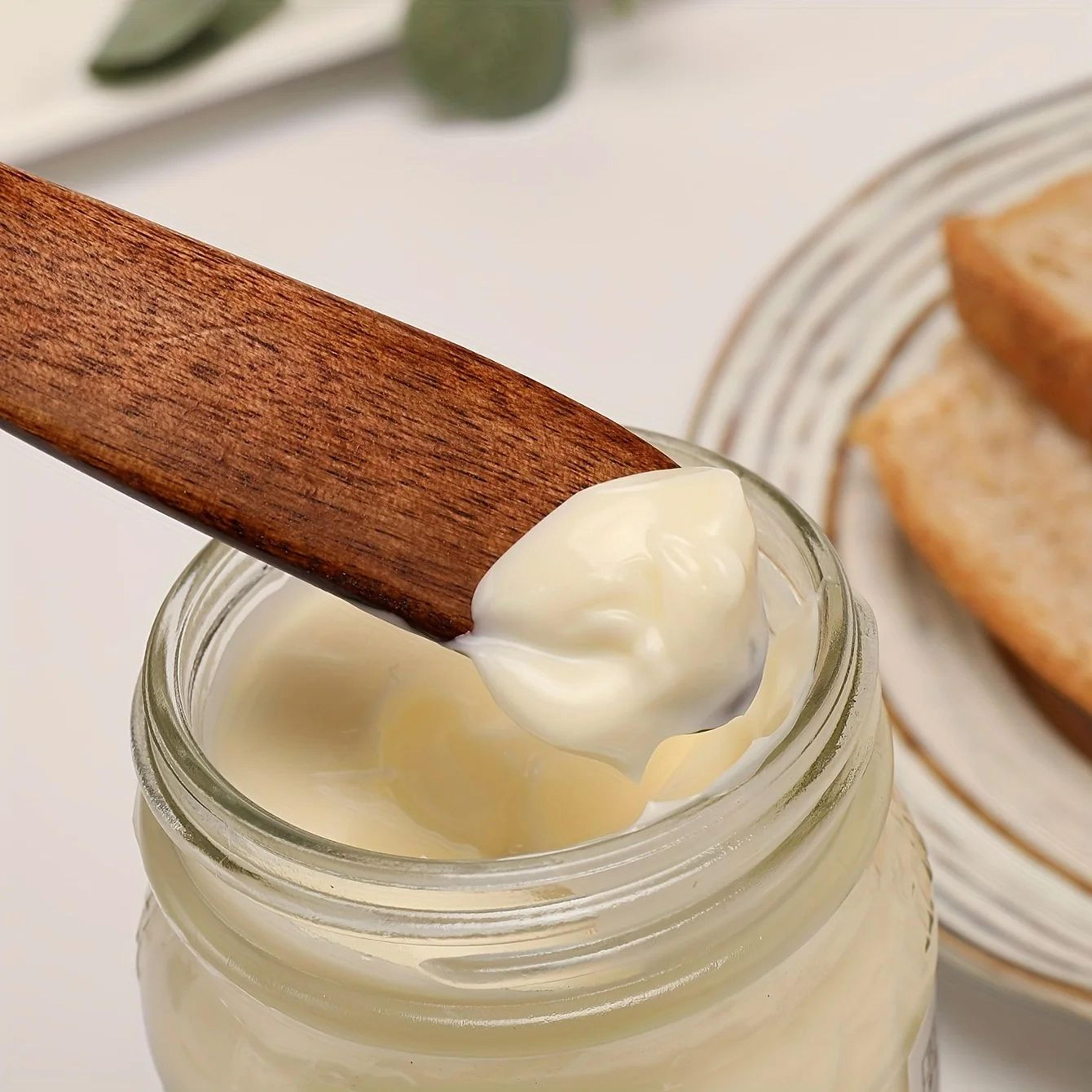 wooden butter and jam spreader knife