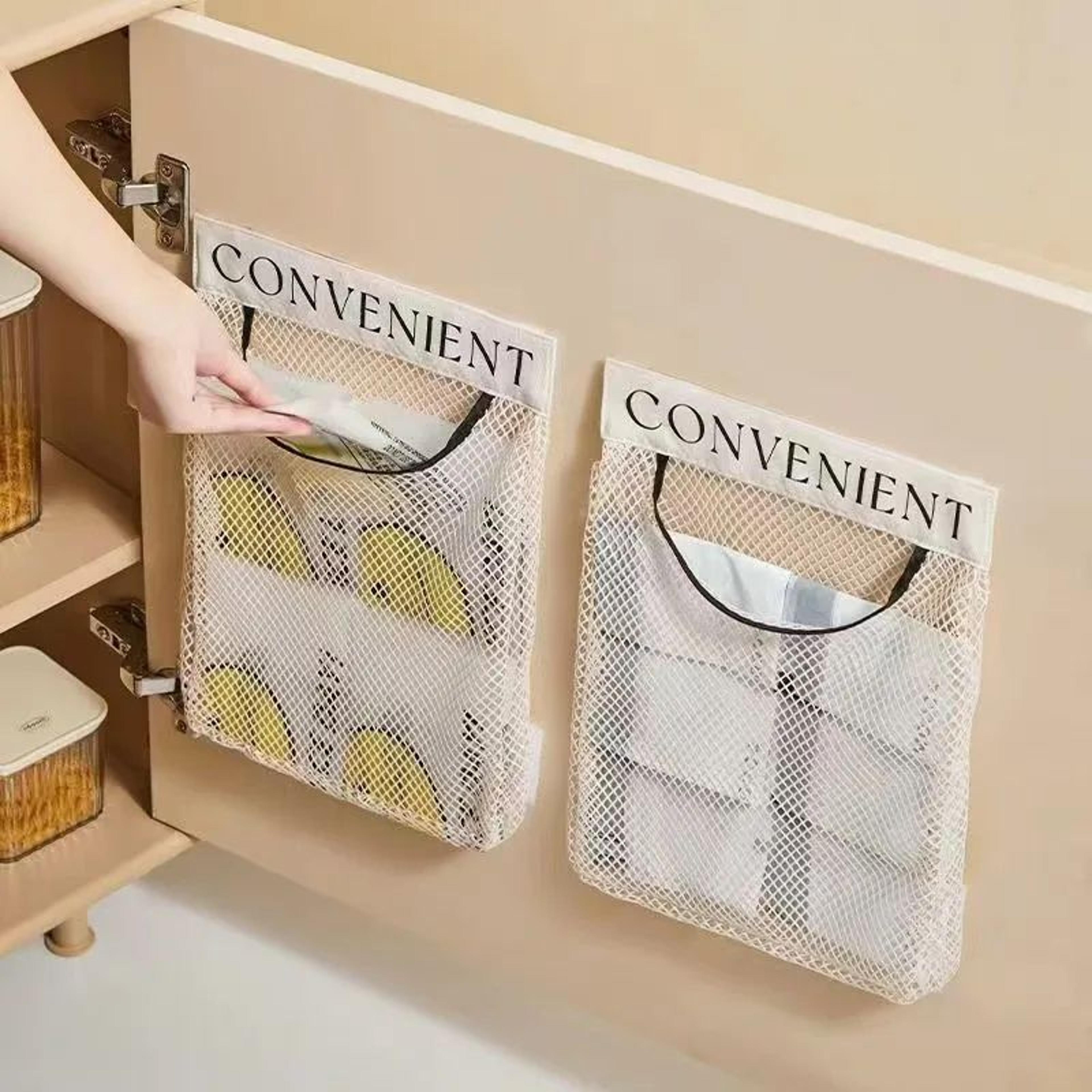 wall mounted multipurpose storage bag