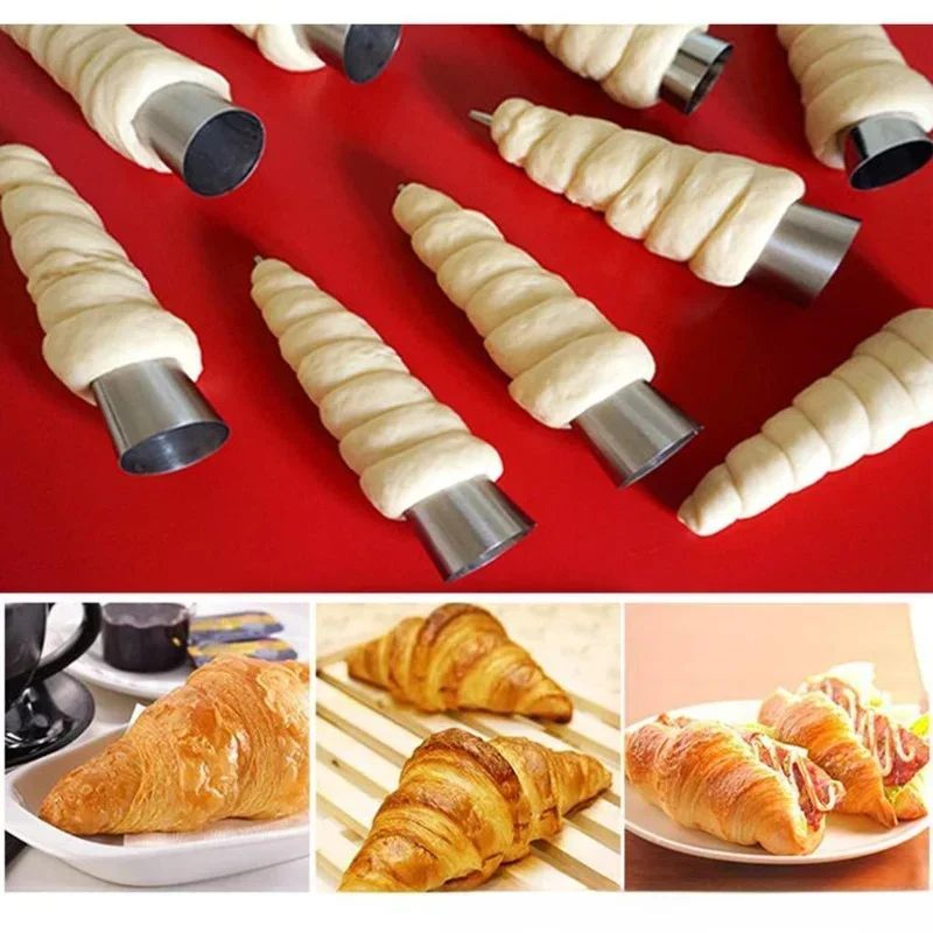 stainless steel cream horn mold set