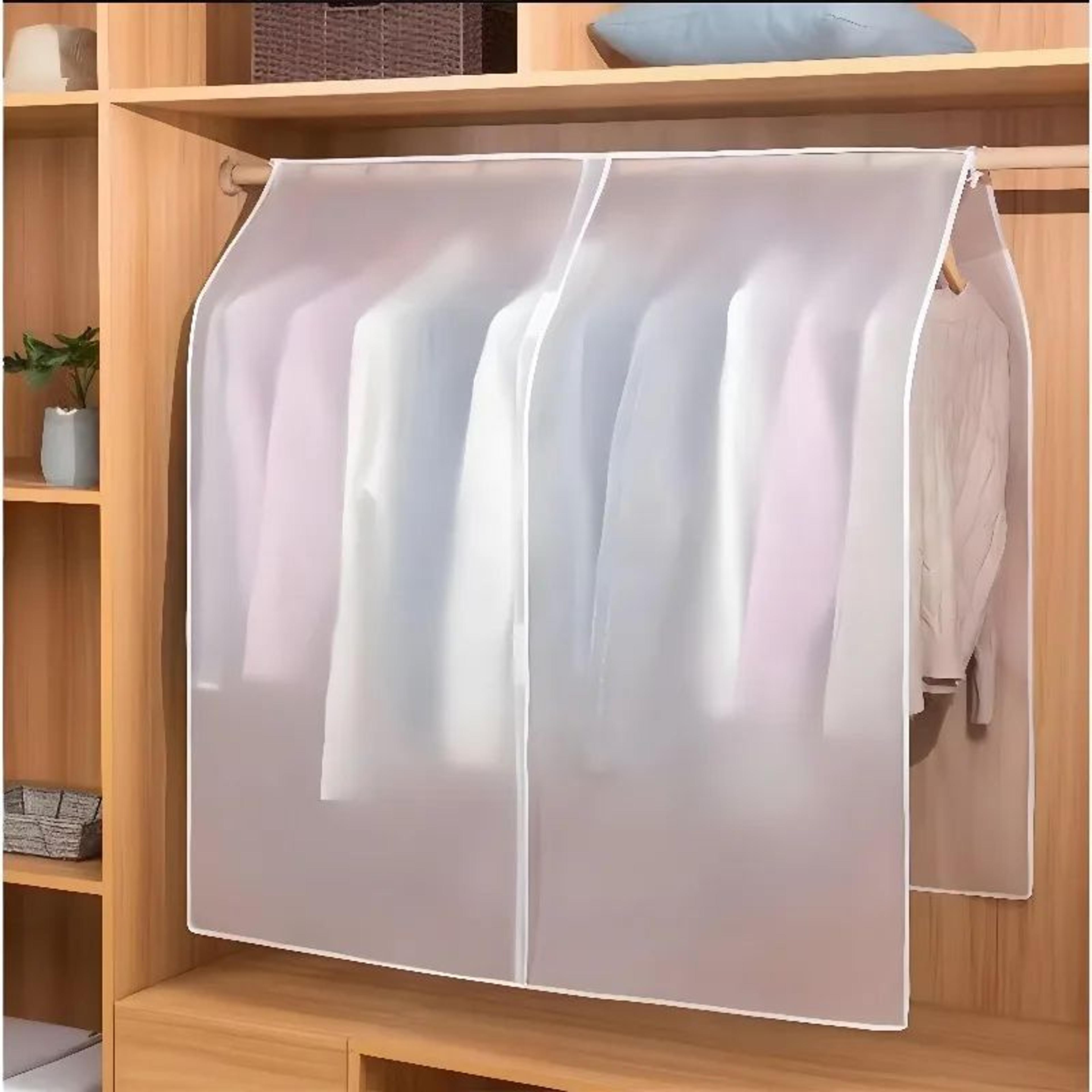 translucent dust proof garment cover