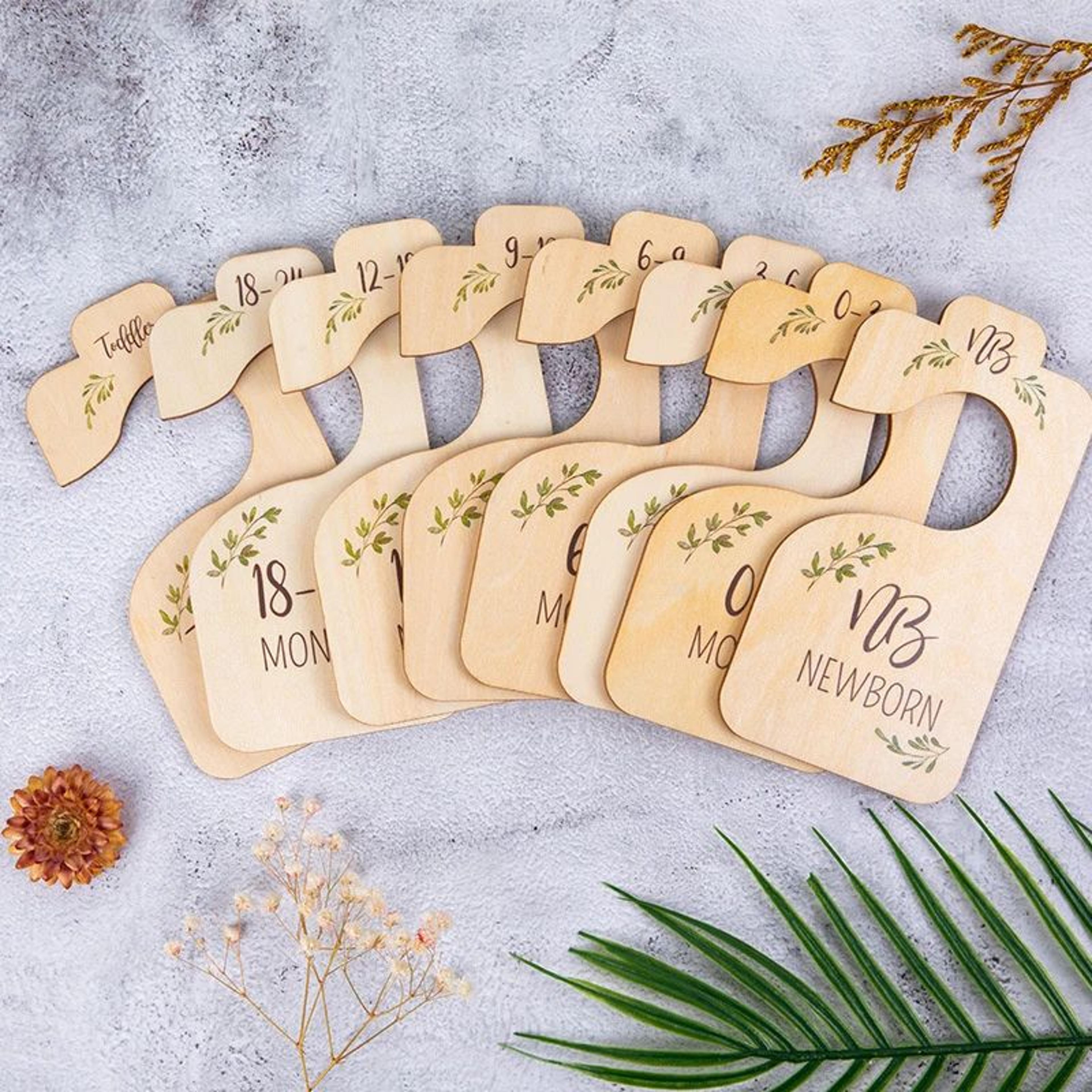 baby closet size divider set