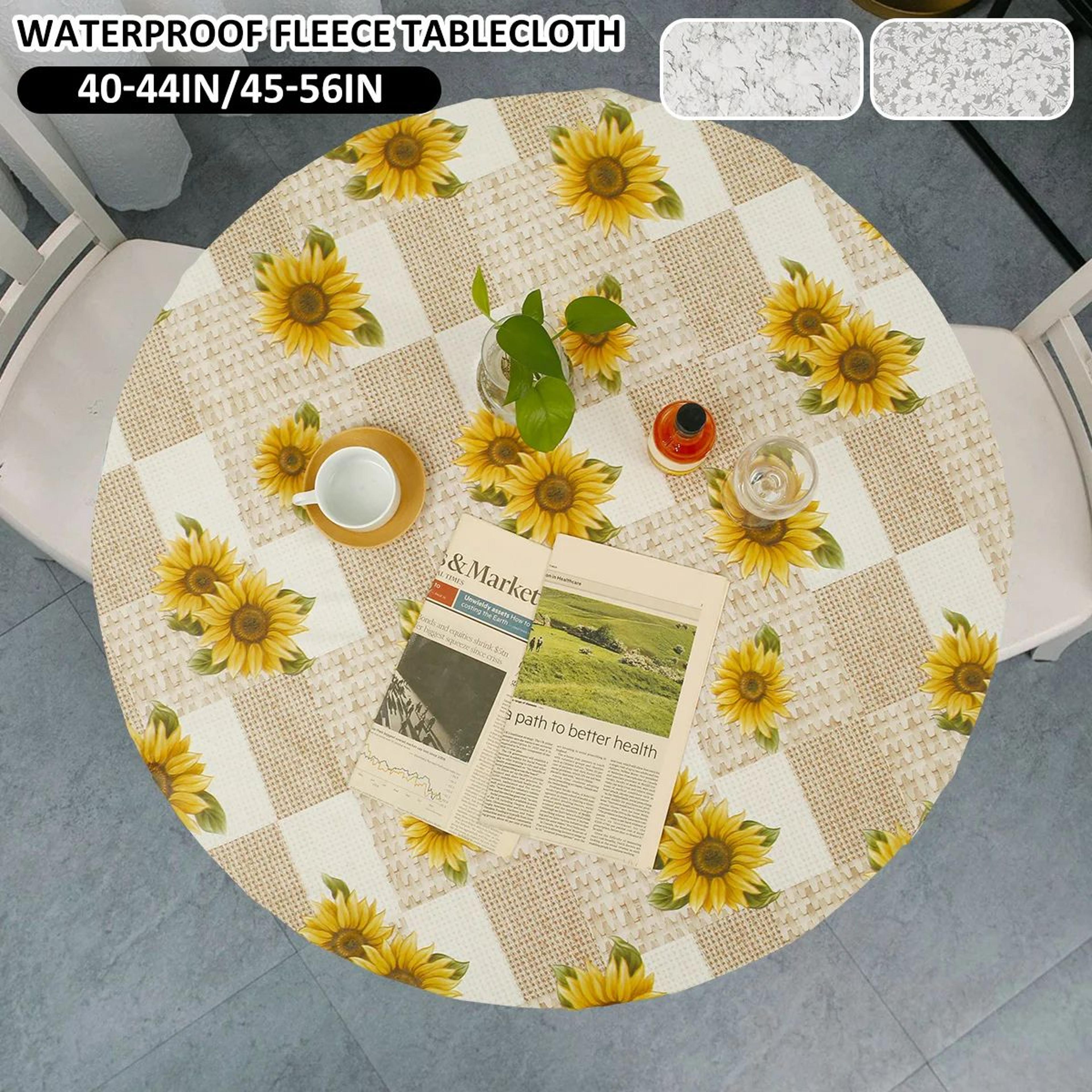 waterproof pvc round table cover