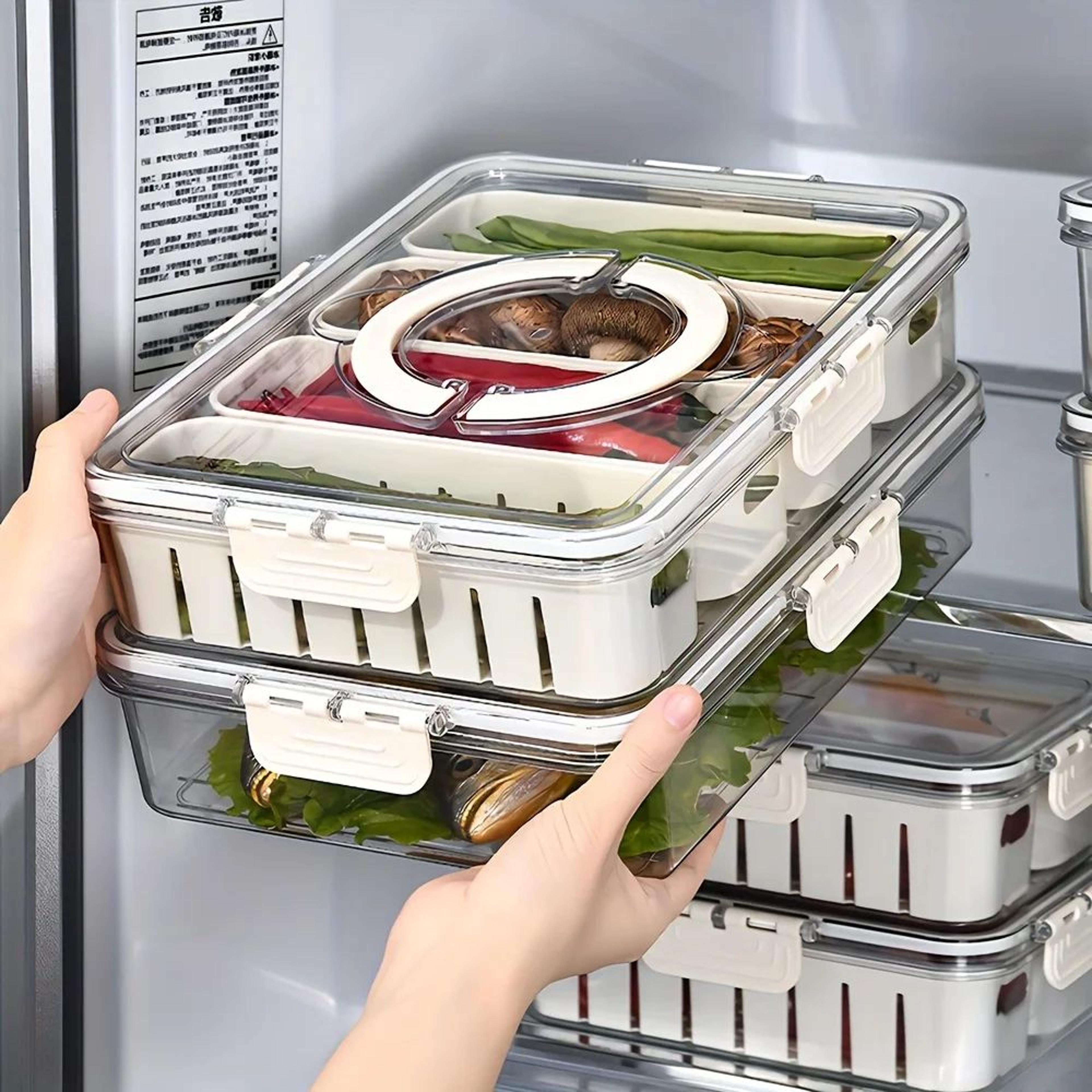 portable snack tray with handle