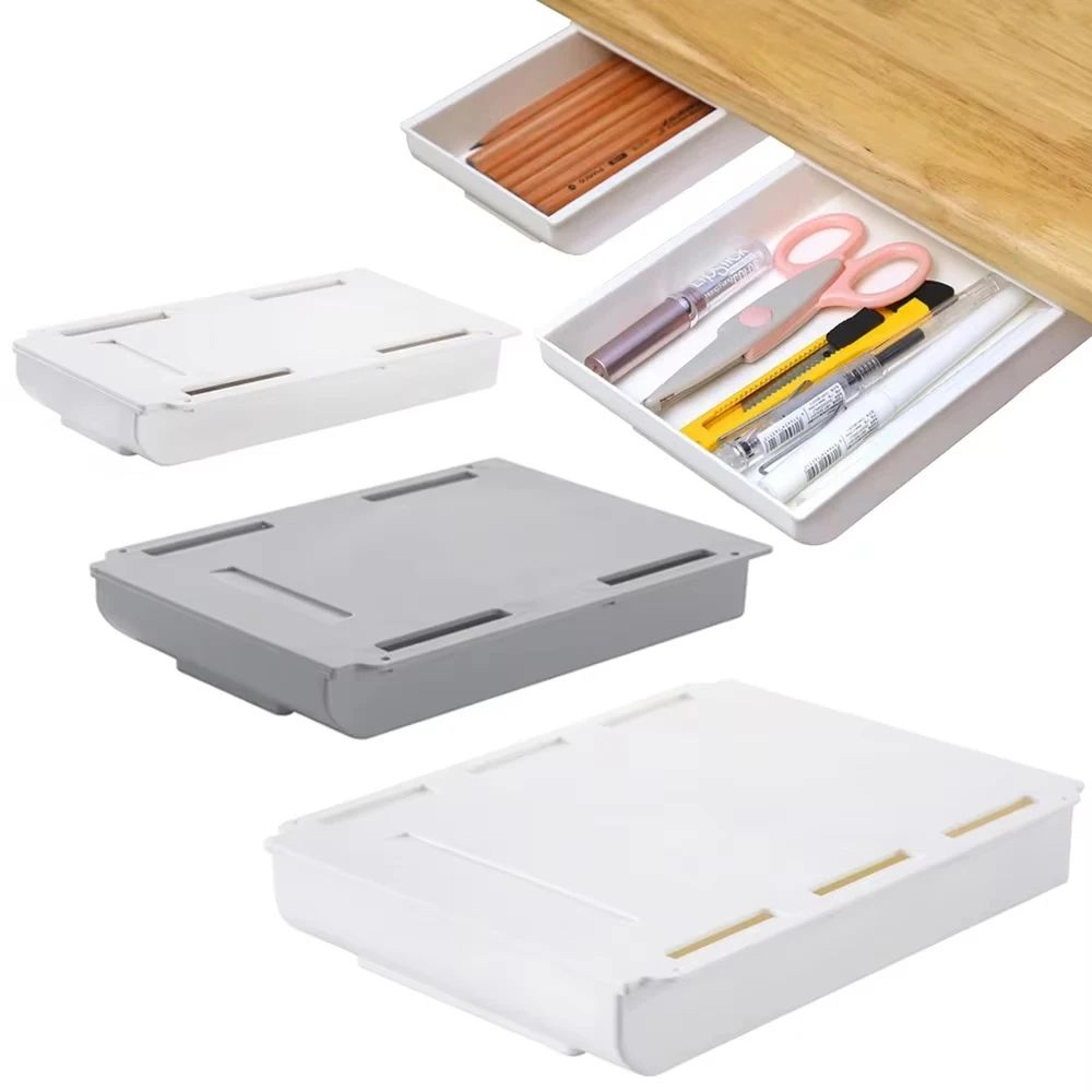 hidden self adhesive storage organizer box