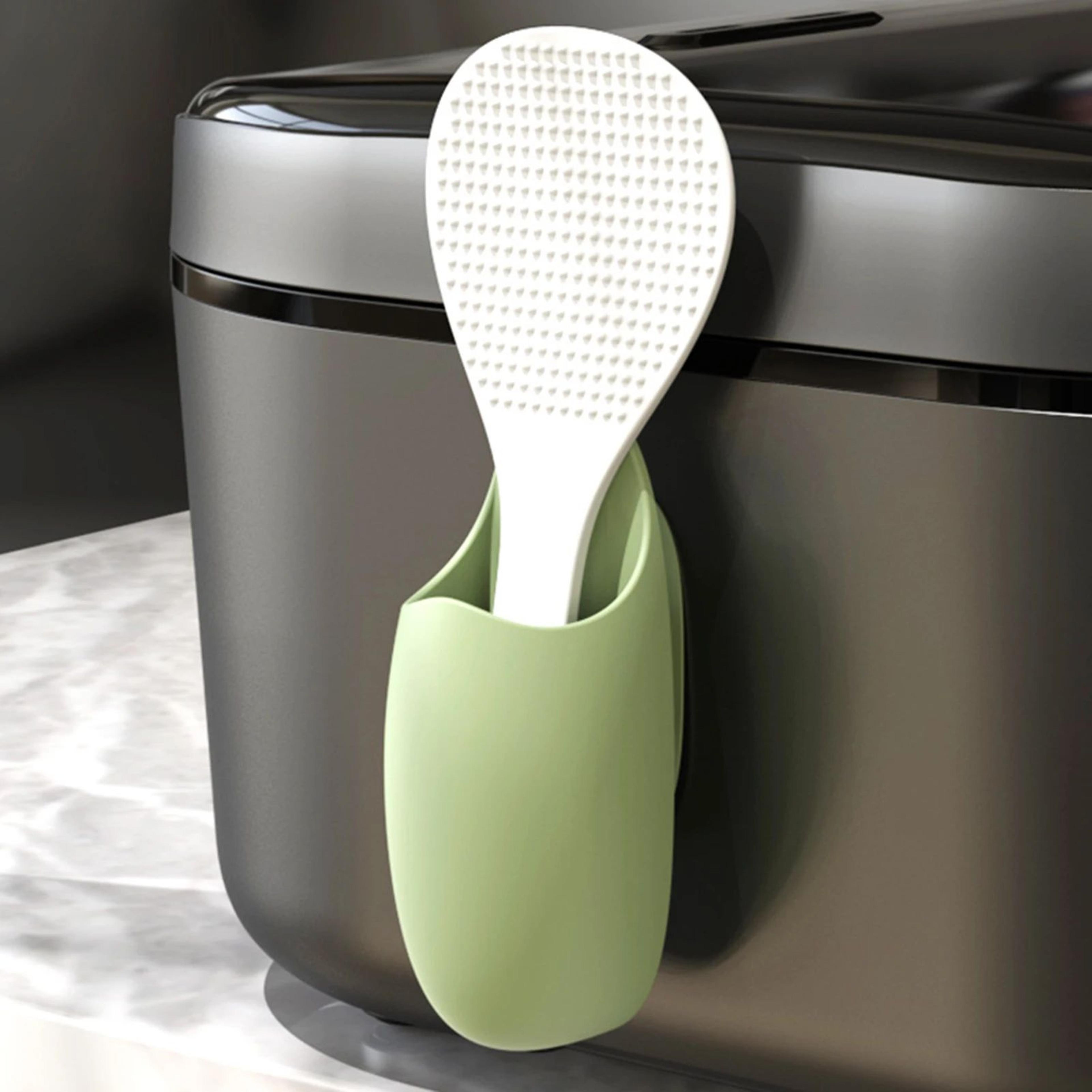 traceless rice scoop holder rack