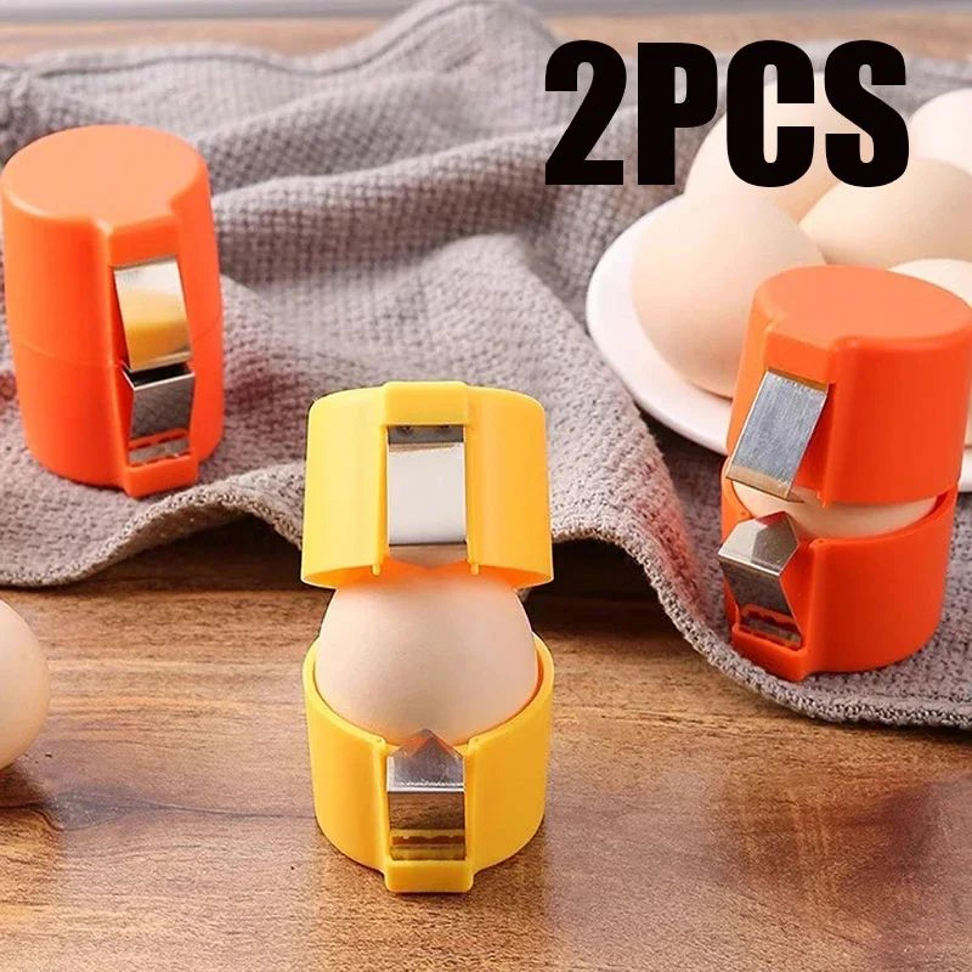 handheld egg shell cutter and separator tool