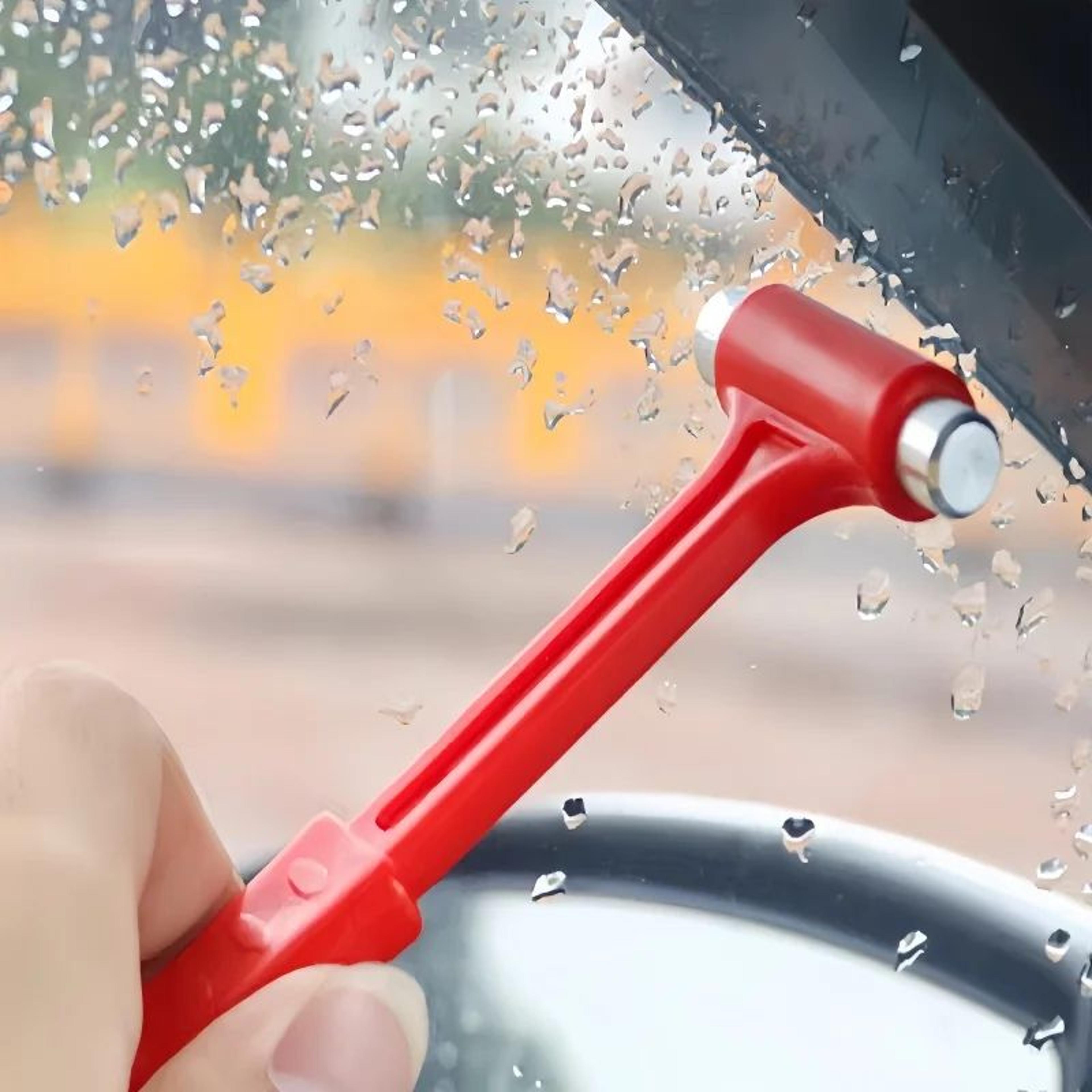 car emergency safety hammer with seat belt cutter