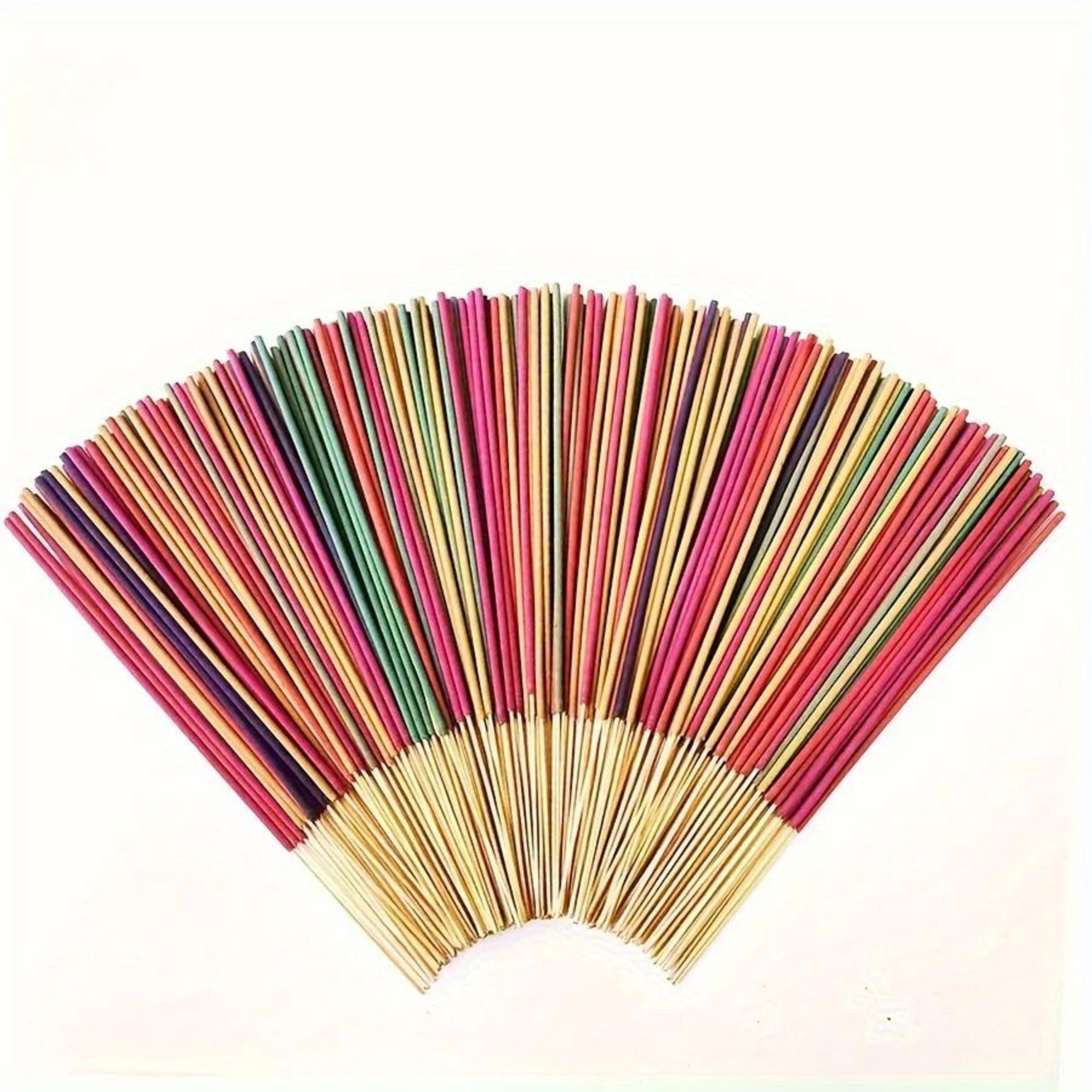 300 aromatherapy incense sticks set with burner