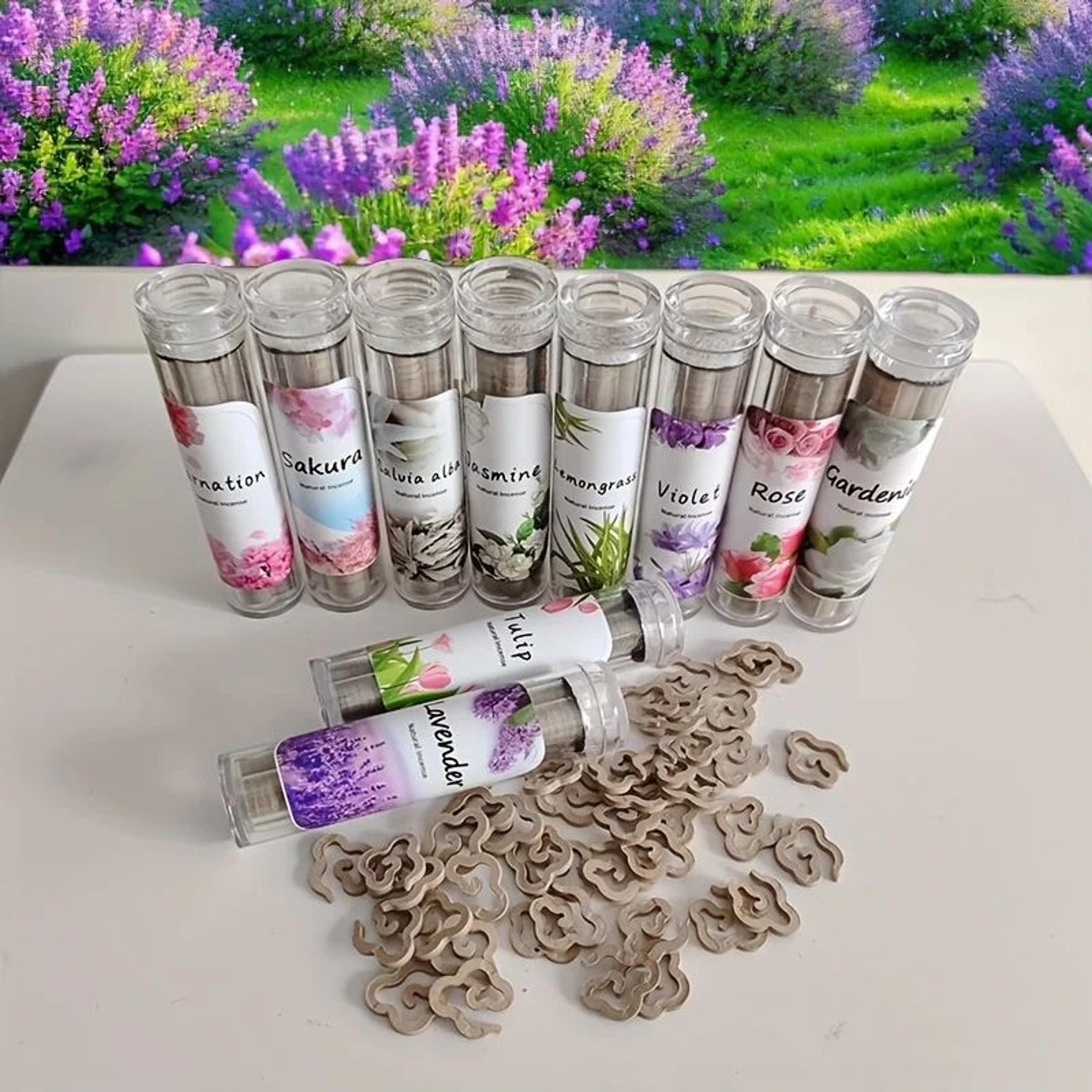 40 lavender aromatherapy wooden incense sticks