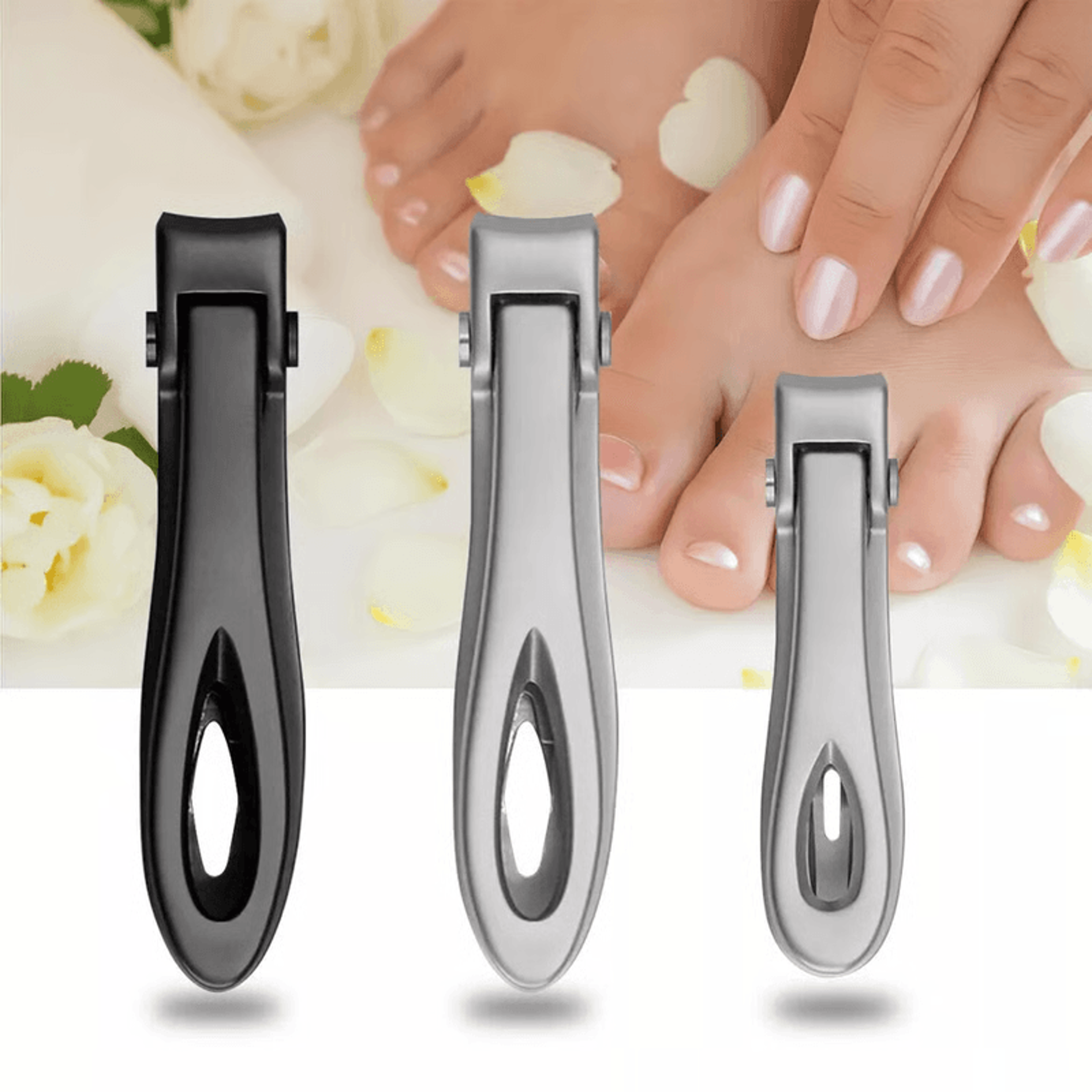 extra large toenail clippers for thick hard nails, clean, controlled trims