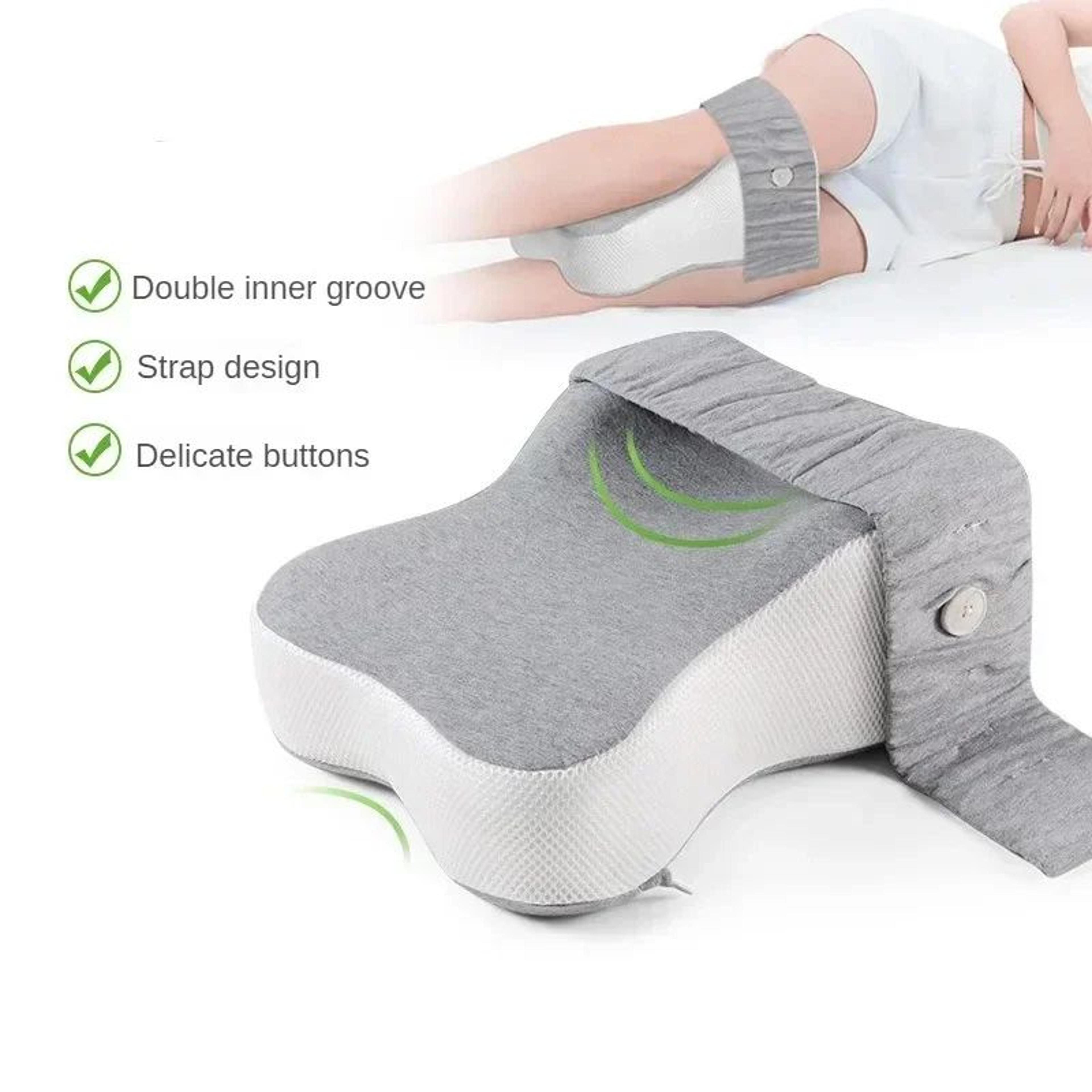 orthopedic slow-rebound memory cotton leg and knee pillow
