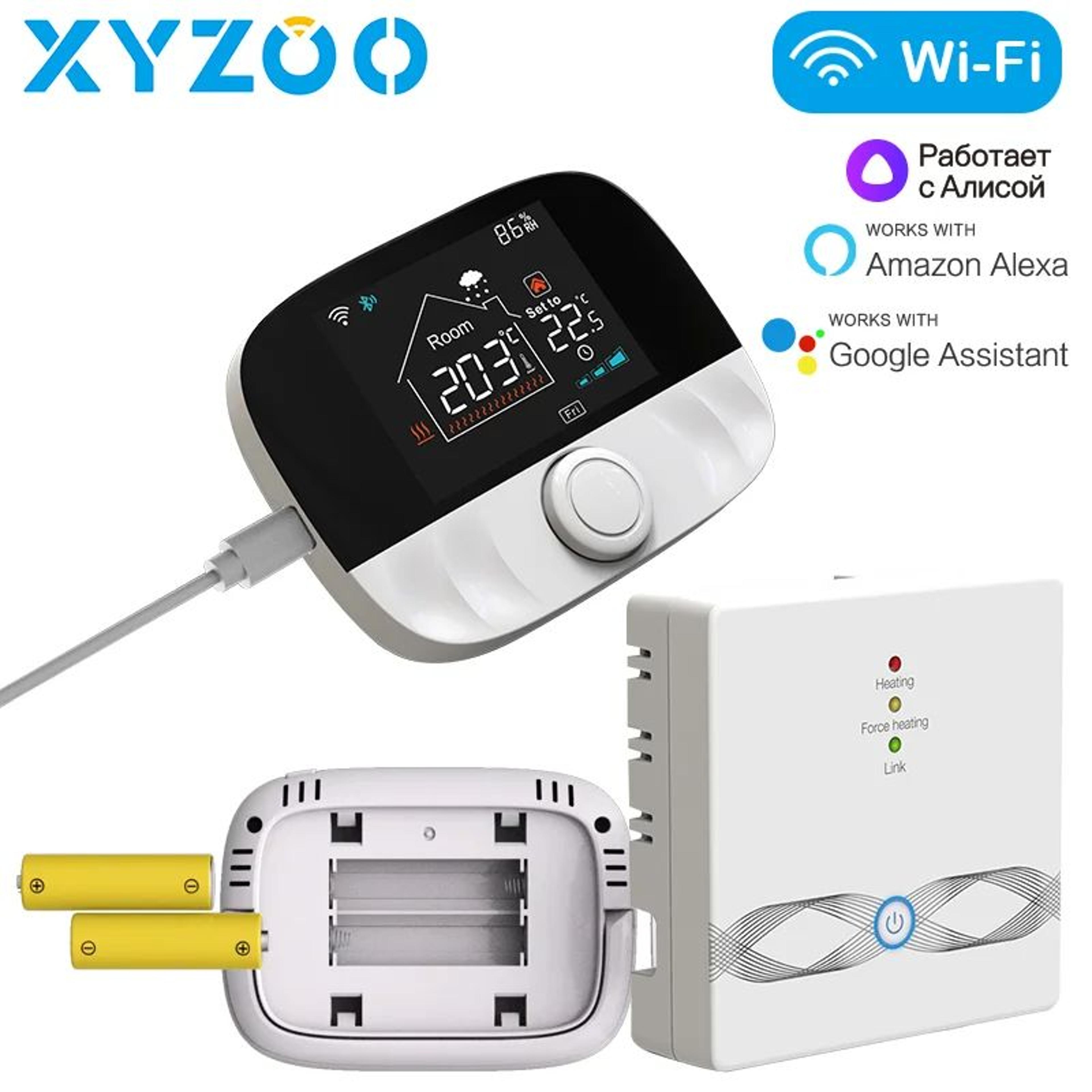 tuya wifi smart thermostat for water and gas boilers