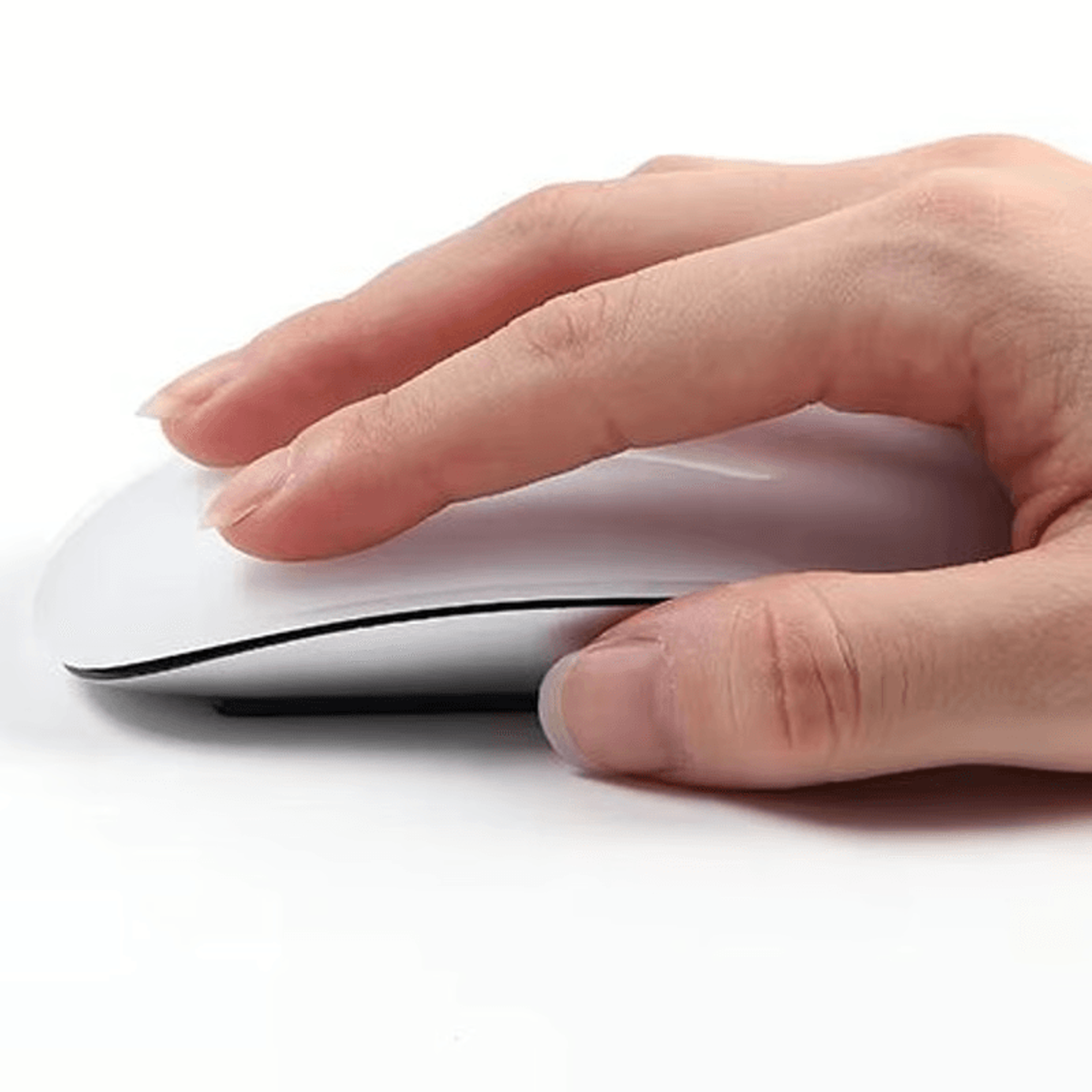 magic wireless mouse for apple devices with smooth gesture navigation & control