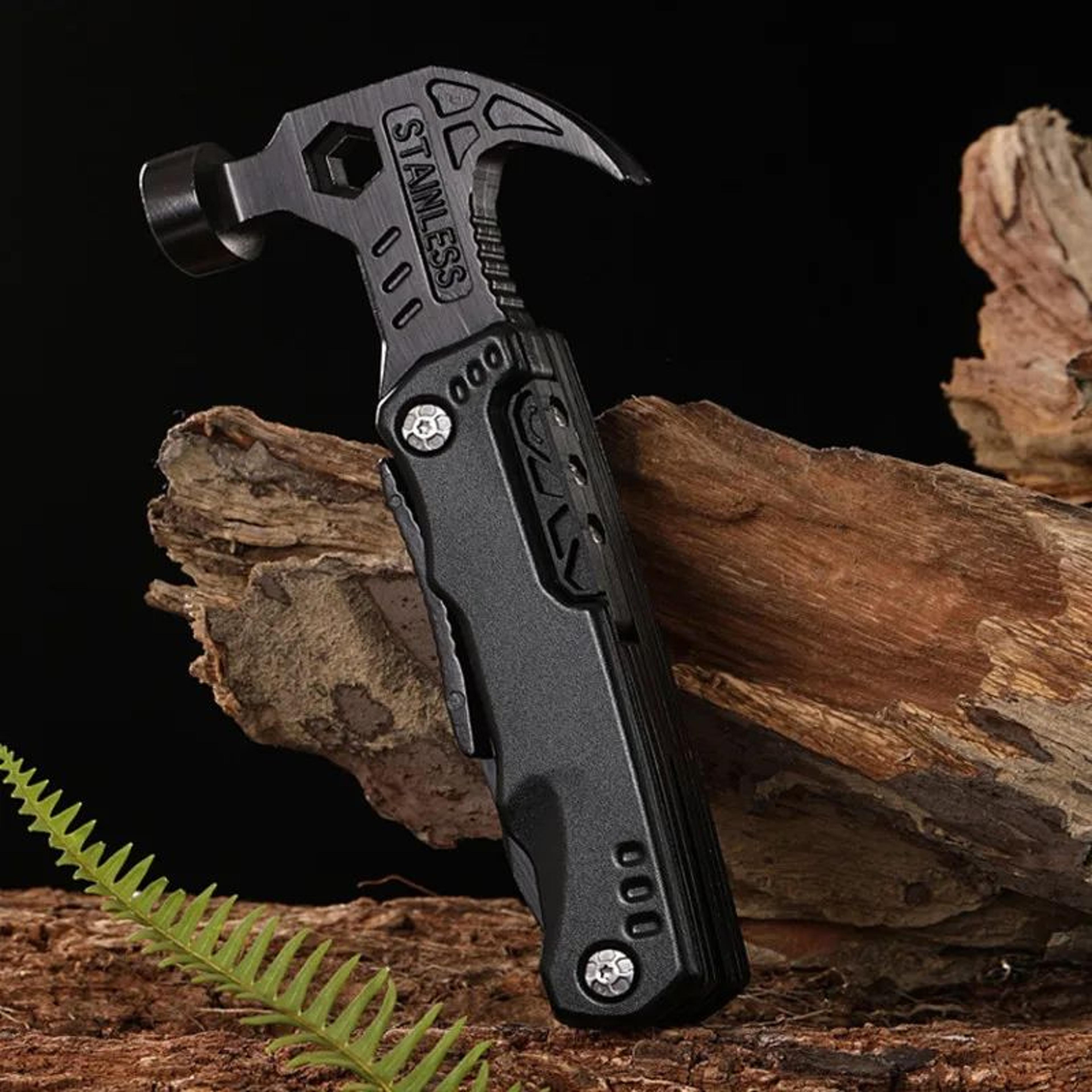outdoor multi-functional folding claw hammer