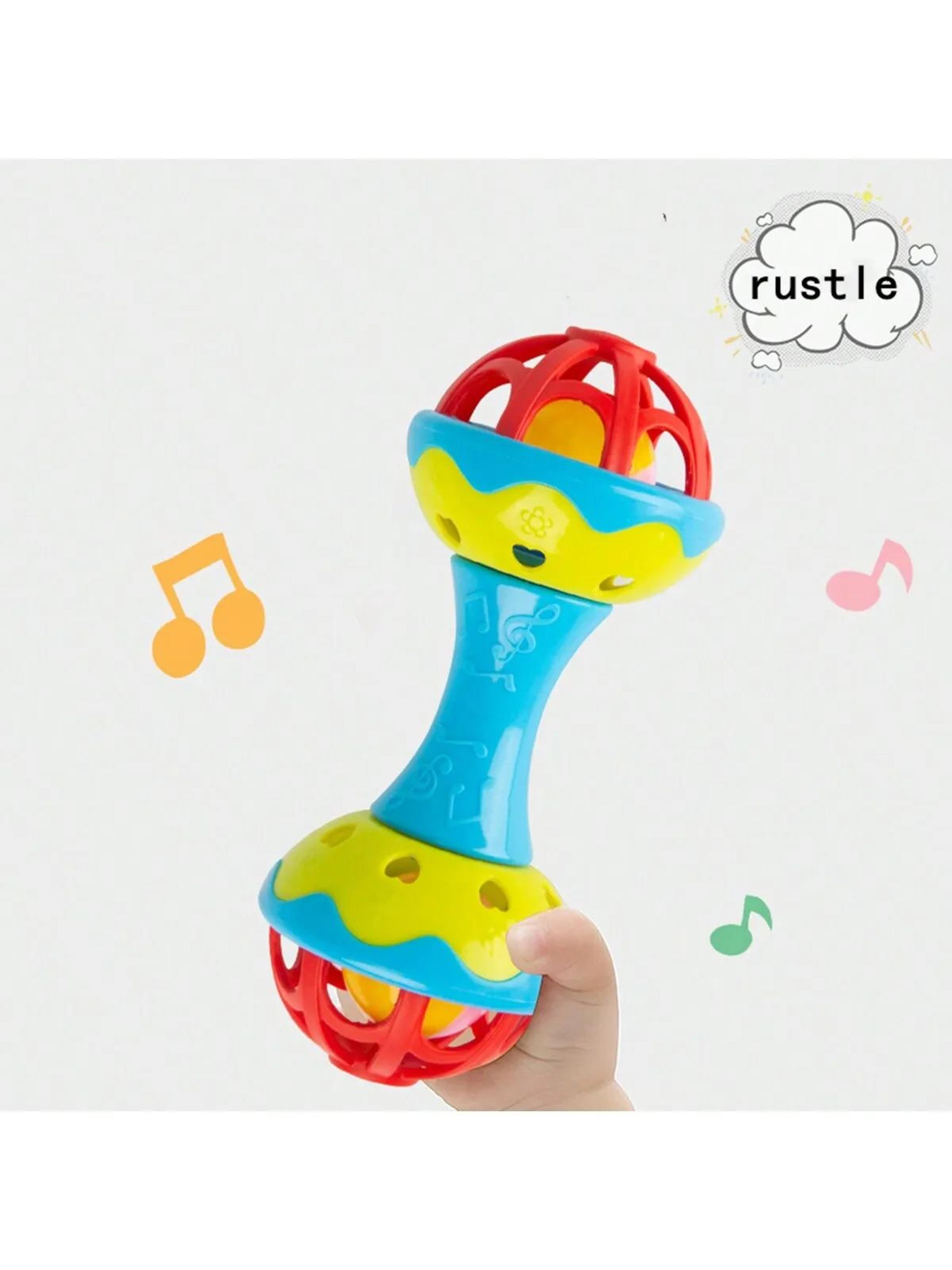 toddler double-headed hand rattle toy