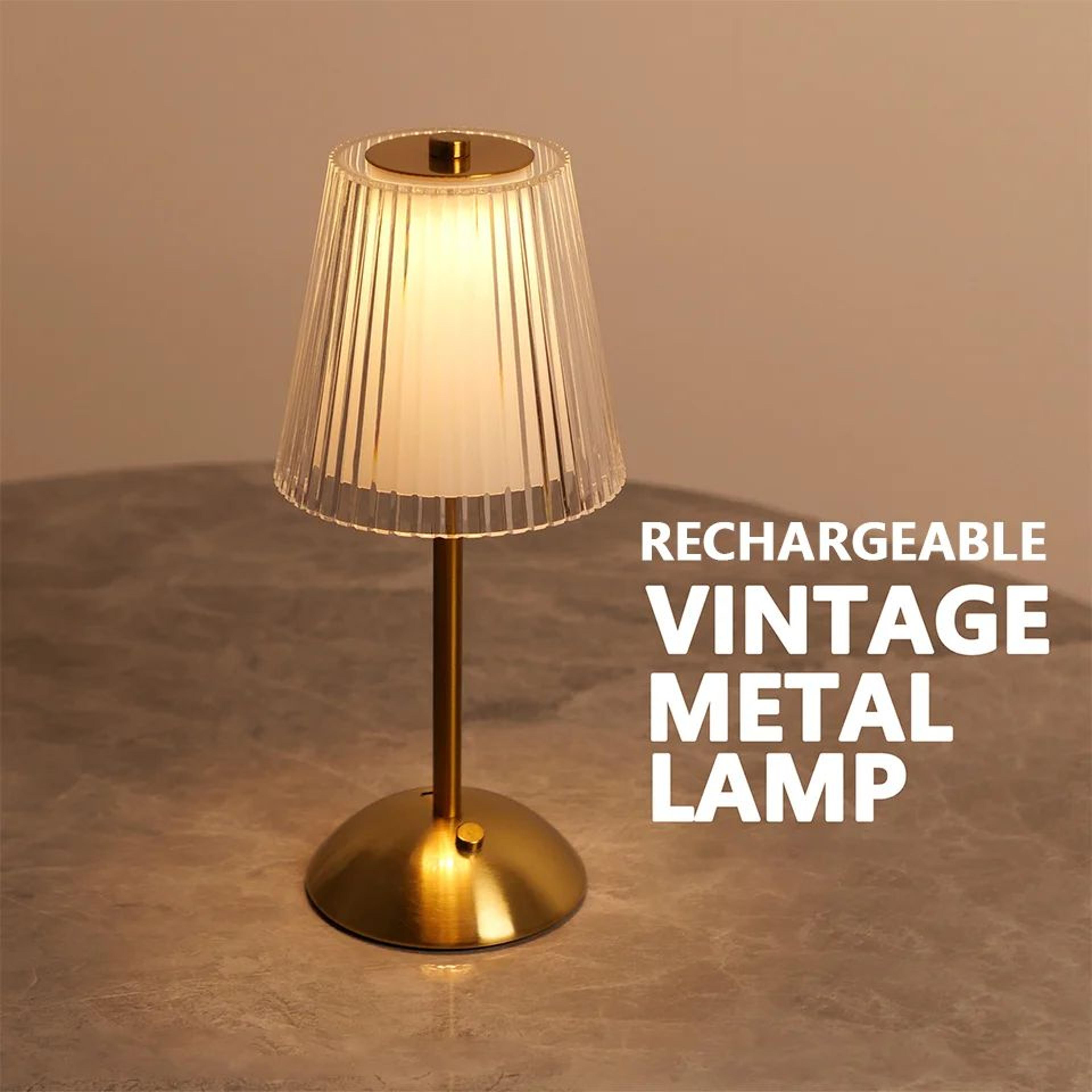 nordic touch rechargeable led table lamp