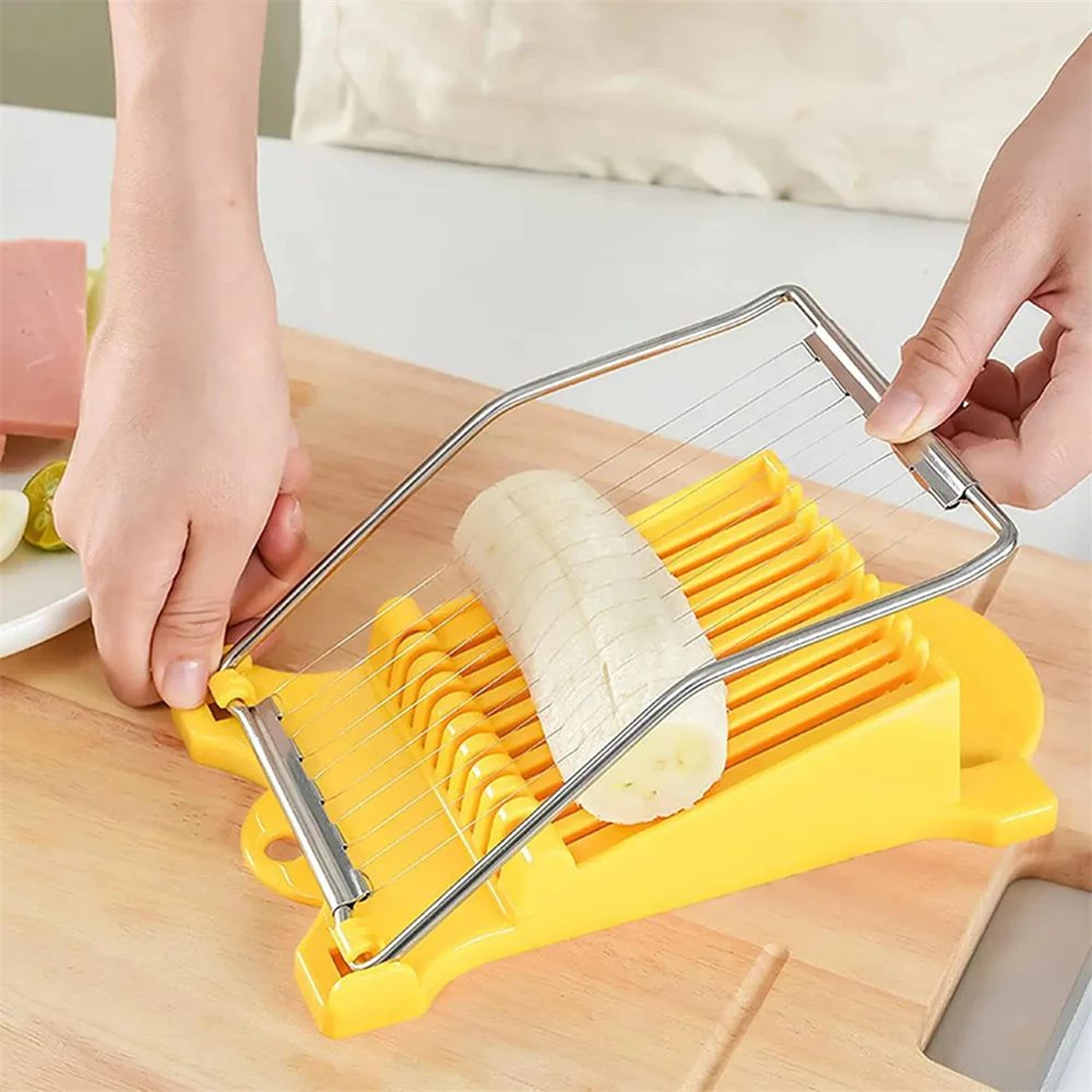 stainless steel multifunctional egg and food slicer