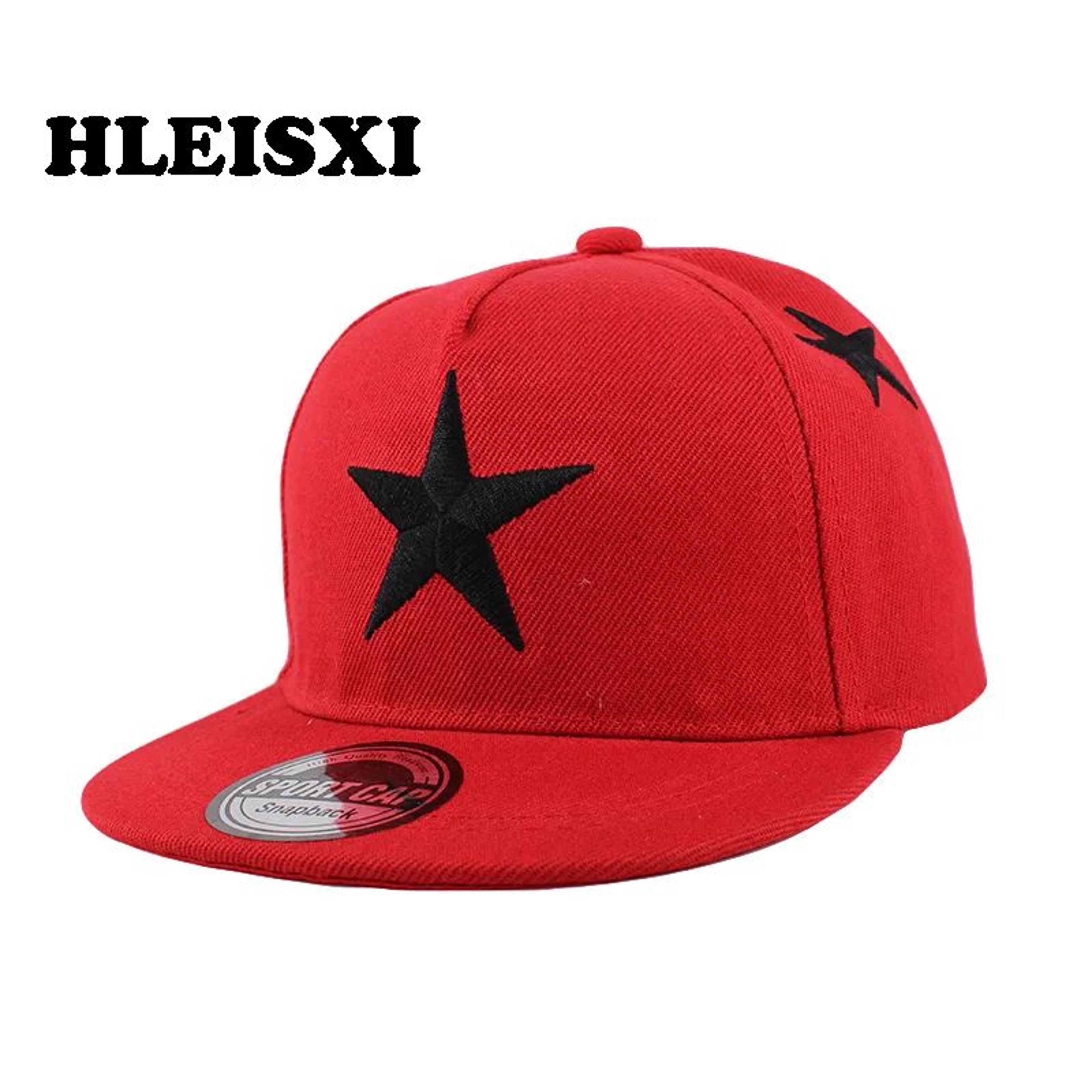kids star snapback baseball cap for boys and girls